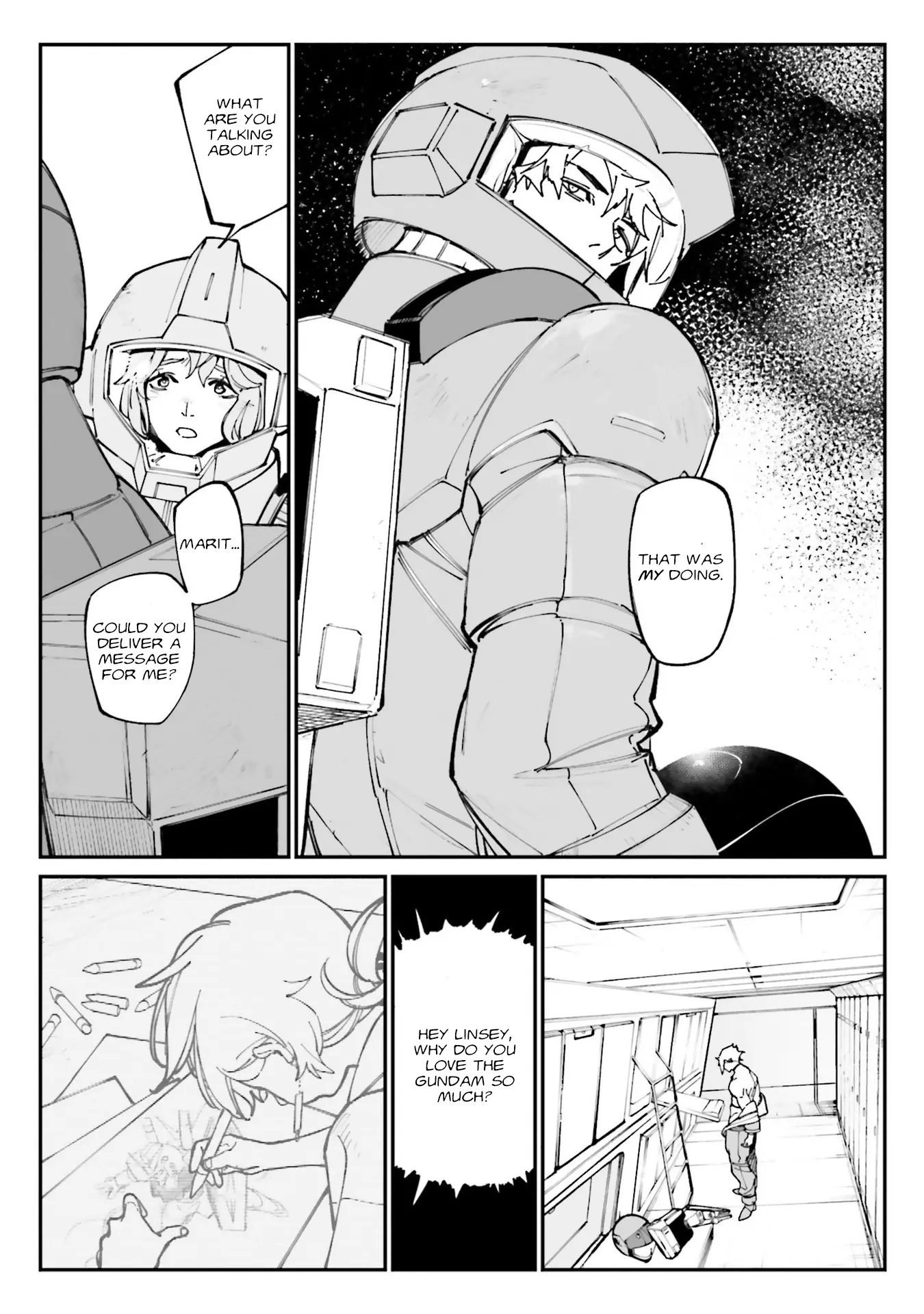 Mobile Suit Gundam Wearwolf - Vol.3 Chapter 12: [Case-12] Garoul's Fangs