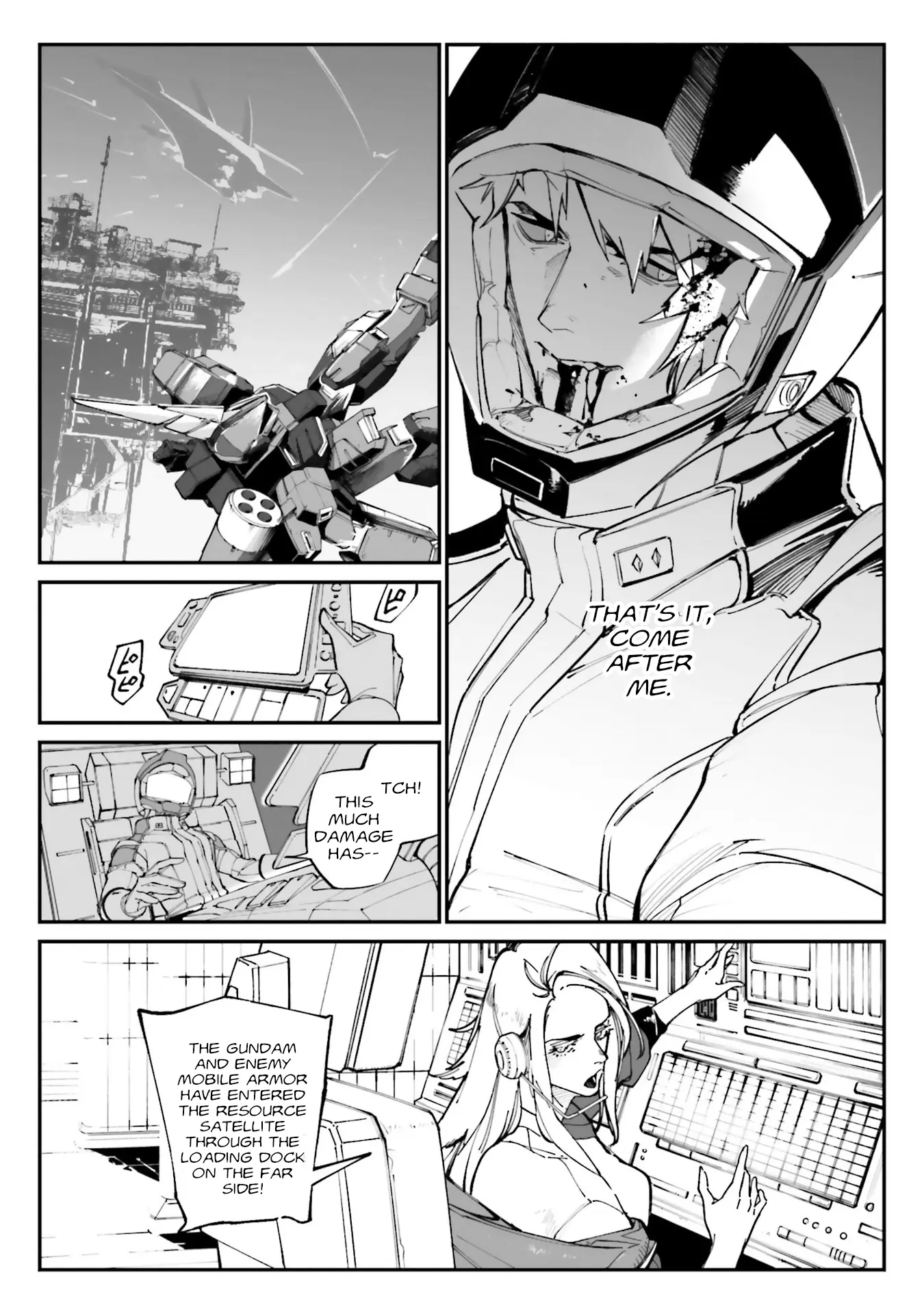 Mobile Suit Gundam Wearwolf - Vol.3 Chapter 12: [Case-12] Garoul's Fangs