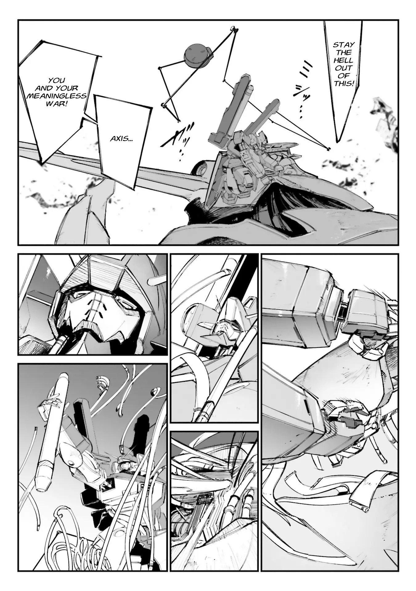 Mobile Suit Gundam Wearwolf - Vol.3 Chapter 12: [Case-12] Garoul's Fangs