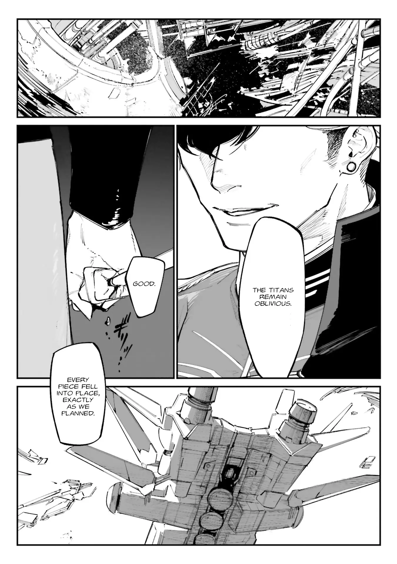 Mobile Suit Gundam Wearwolf - Vol.3 Chapter 12: [Case-12] Garoul's Fangs