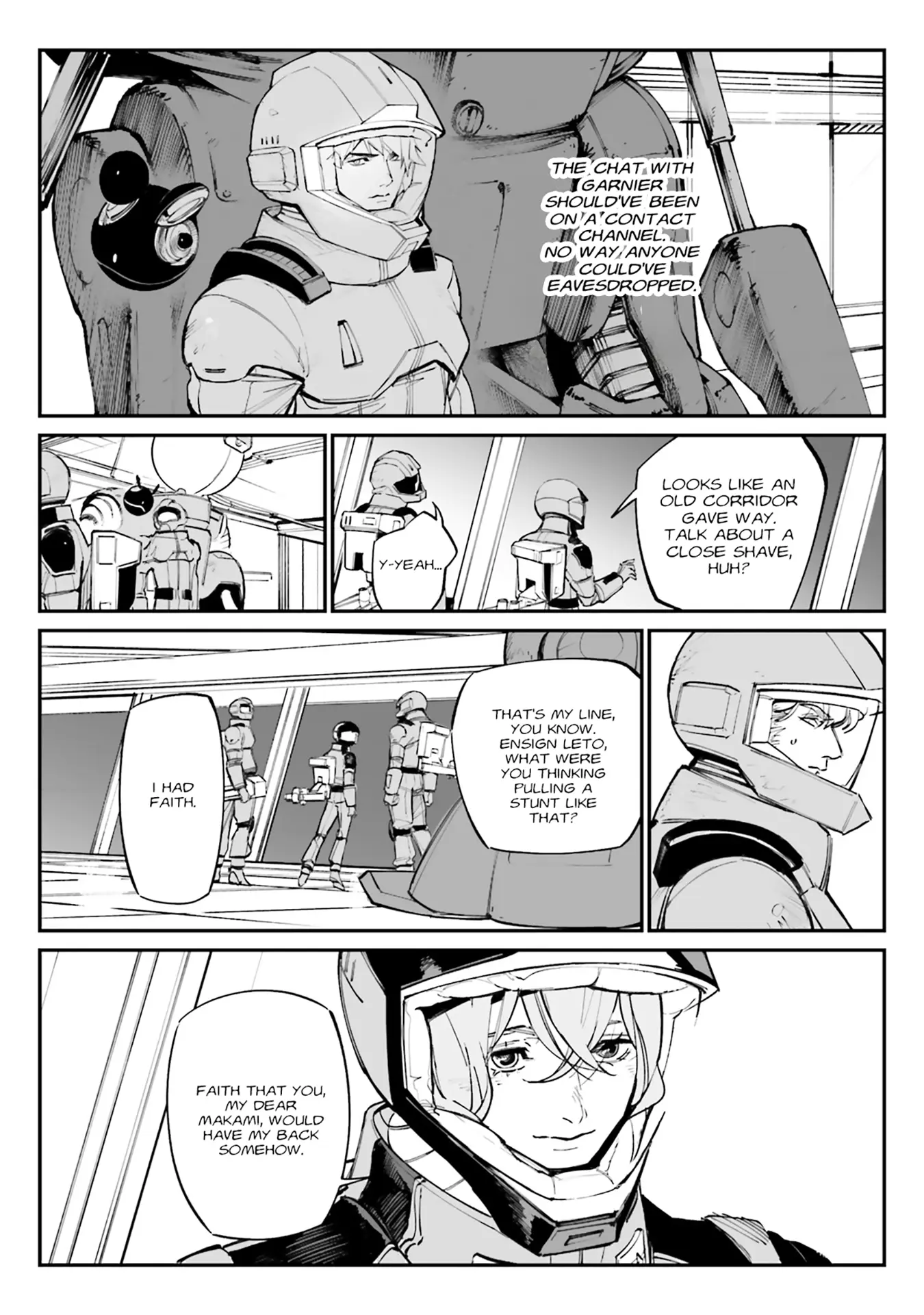 Mobile Suit Gundam Wearwolf - Vol.3 Chapter 11: [Case-11] Strange Fish In The Sea Of Stars