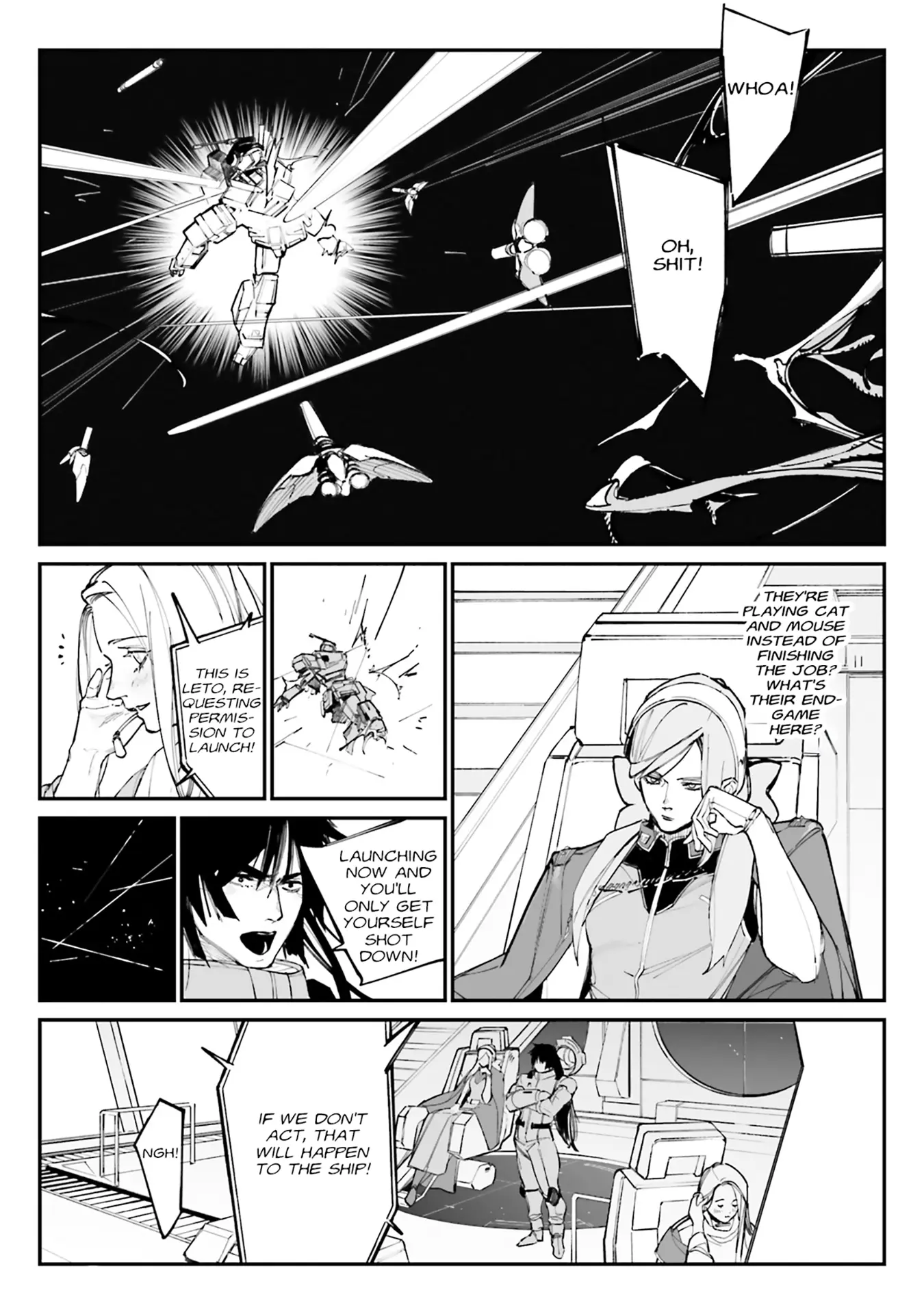 Mobile Suit Gundam Wearwolf - Vol.3 Chapter 11: [Case-11] Strange Fish In The Sea Of Stars