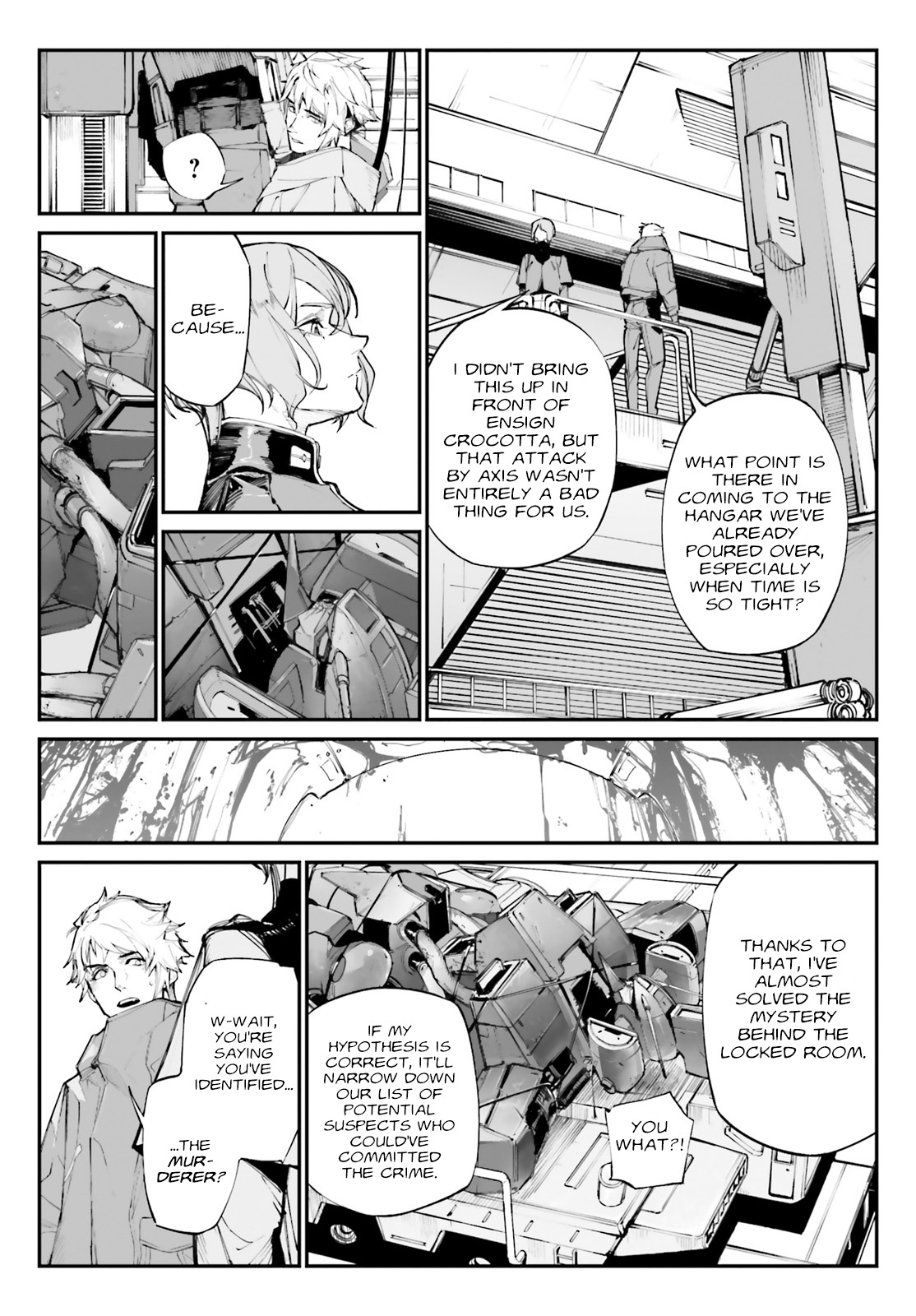 Mobile Suit Gundam Wearwolf - Chapter 6: Case-06 Who Is The Wolf?