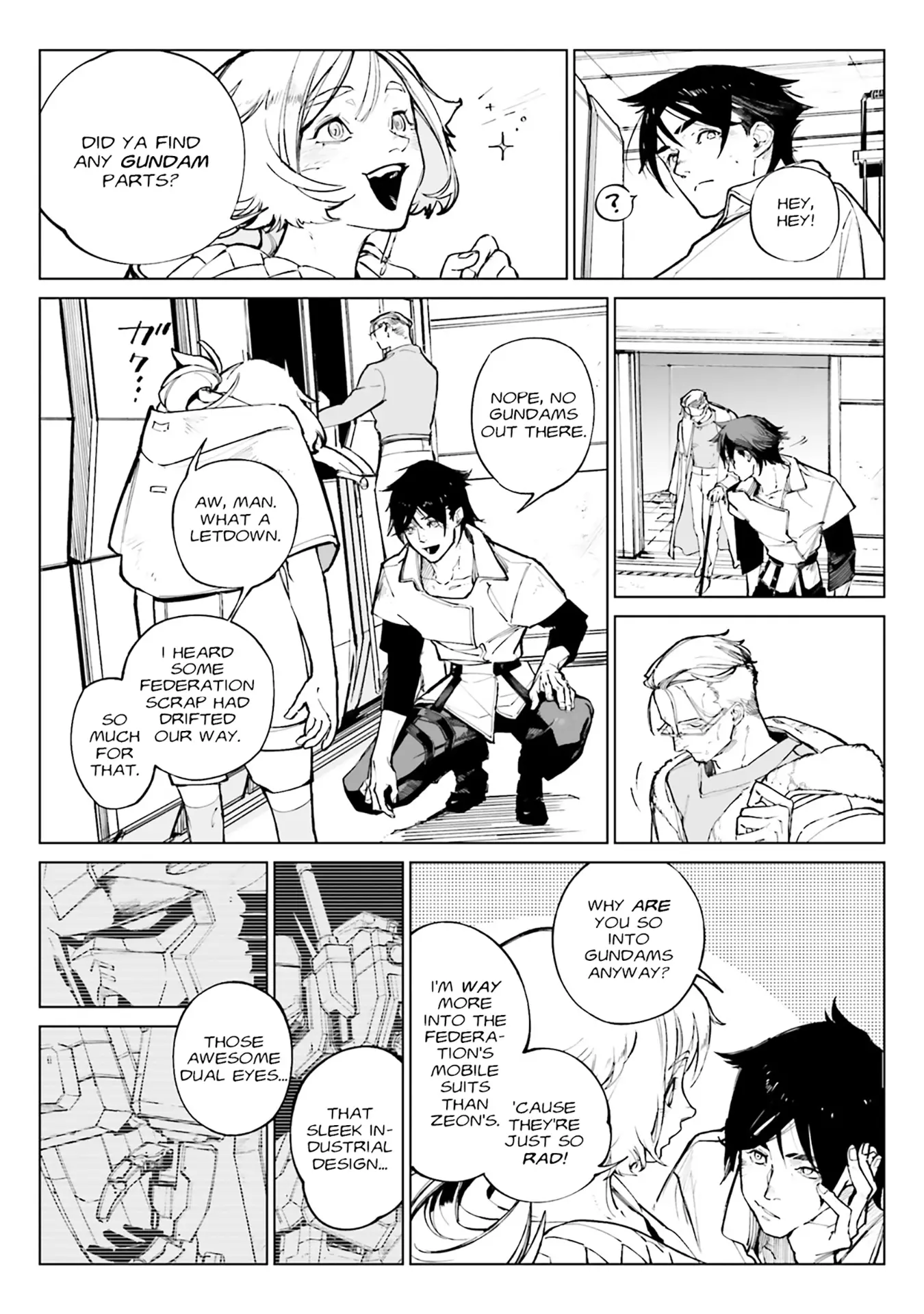 Mobile Suit Gundam Wearwolf - Vol.3 Chapter 9: [Case-09] U.c.0085: Birth Of The Werewolf