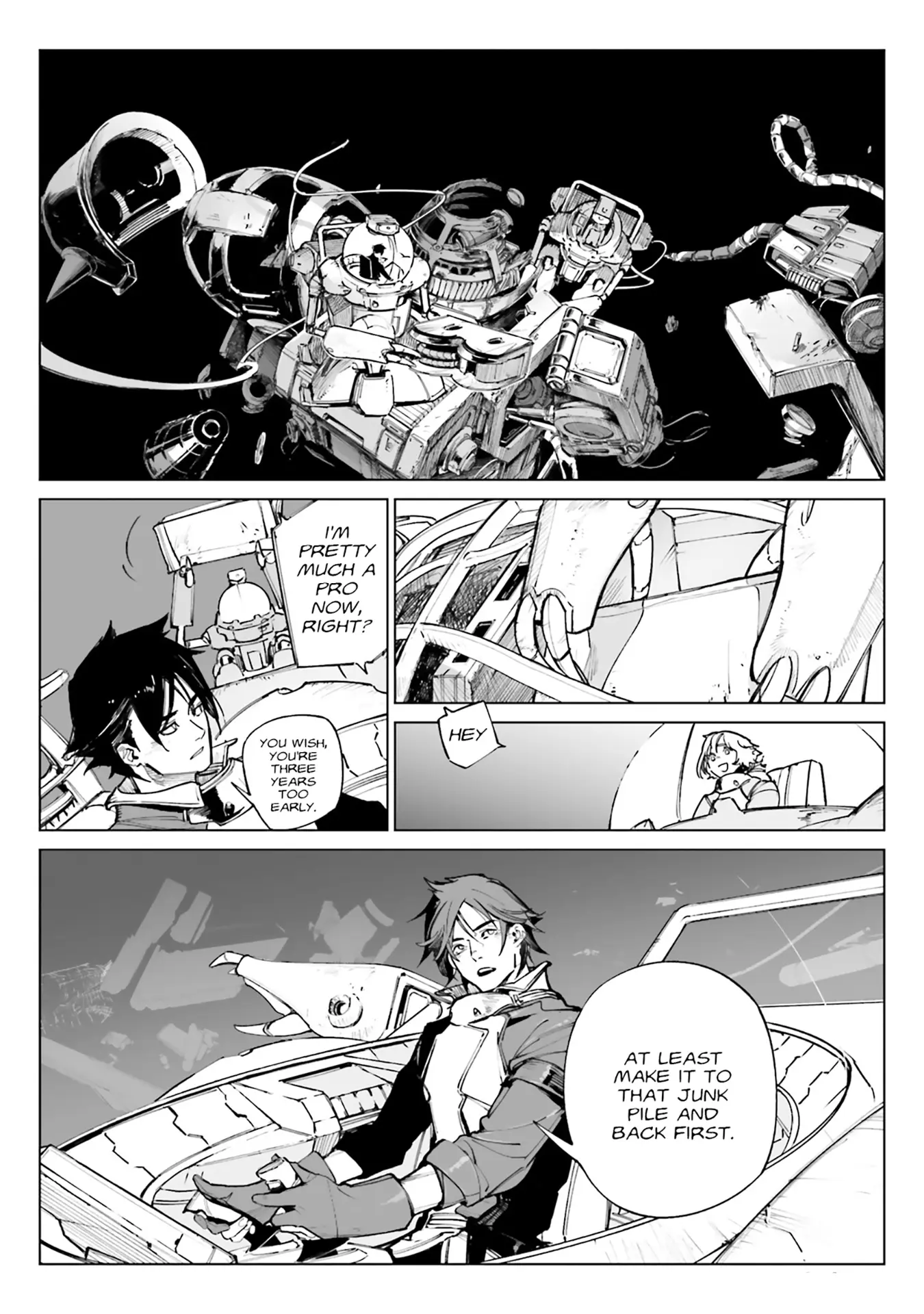 Mobile Suit Gundam Wearwolf - Vol.3 Chapter 9: [Case-09] U.c.0085: Birth Of The Werewolf