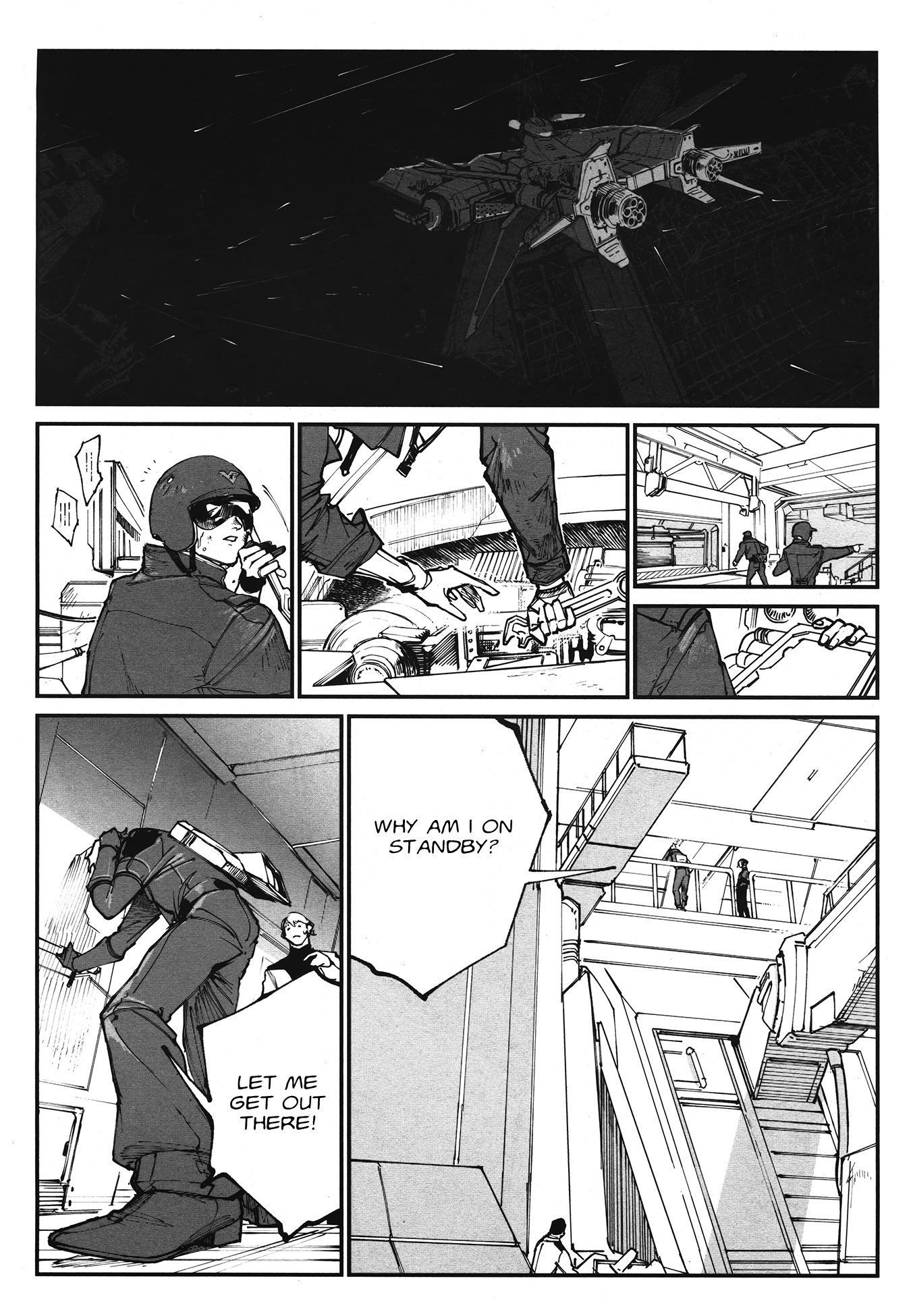 Mobile Suit Gundam Wearwolf - Chapter 1: Case-01 [The First Victim] (Part 1)