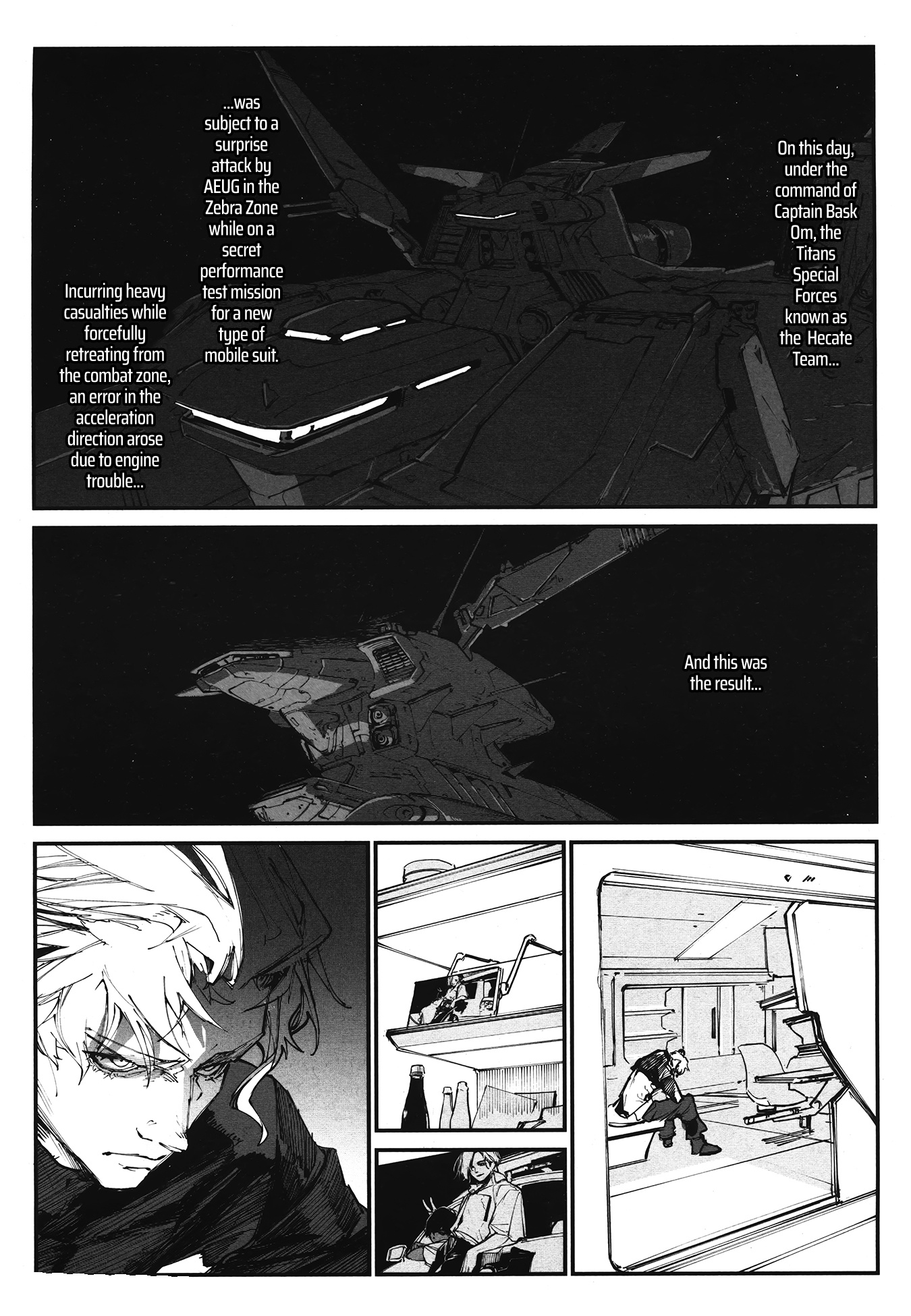 Mobile Suit Gundam Wearwolf - Chapter 1: Case-01 [The First Victim] (Part 1)