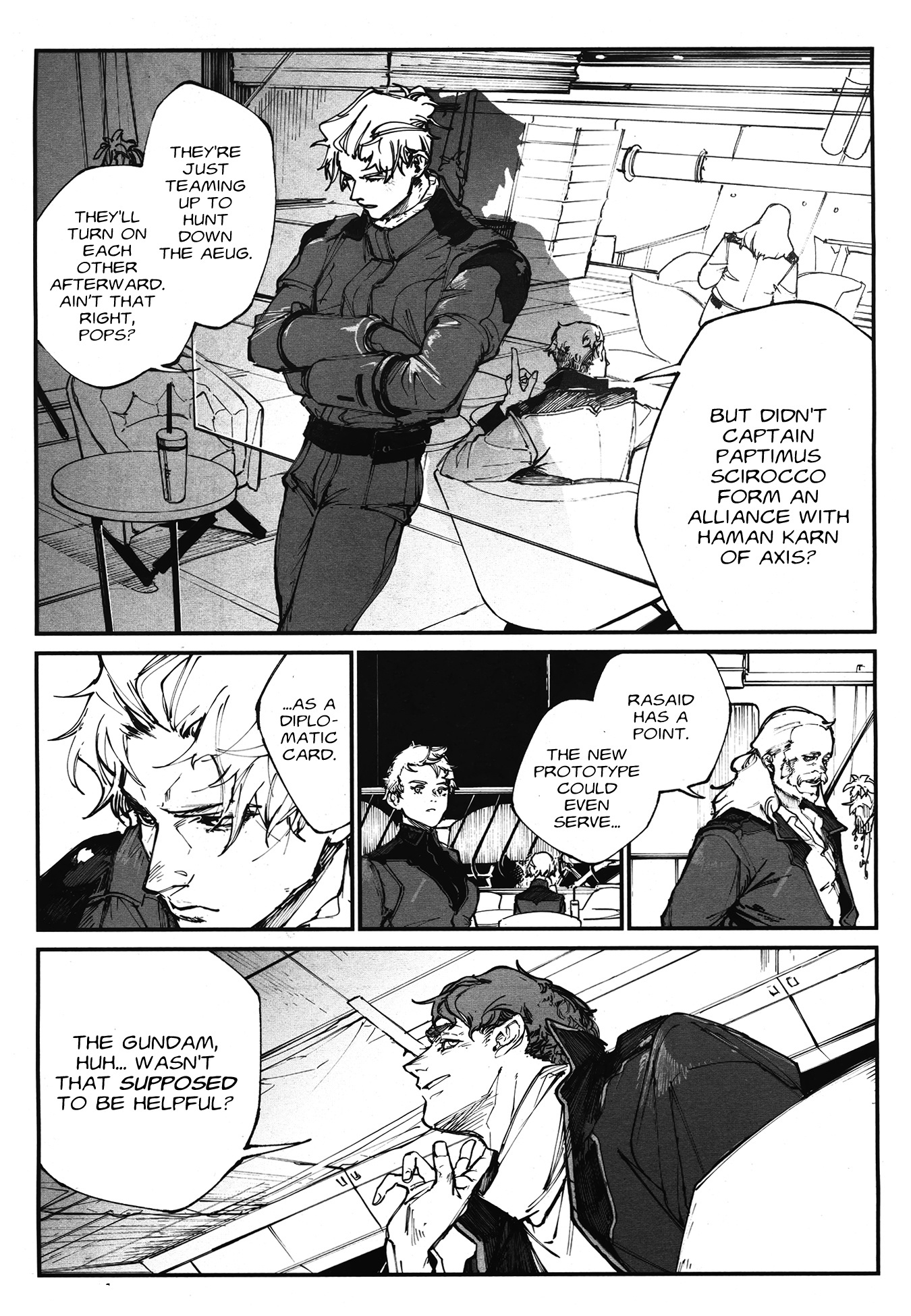 Mobile Suit Gundam Wearwolf - Chapter 1: Case-01 [The First Victim] (Part 1)