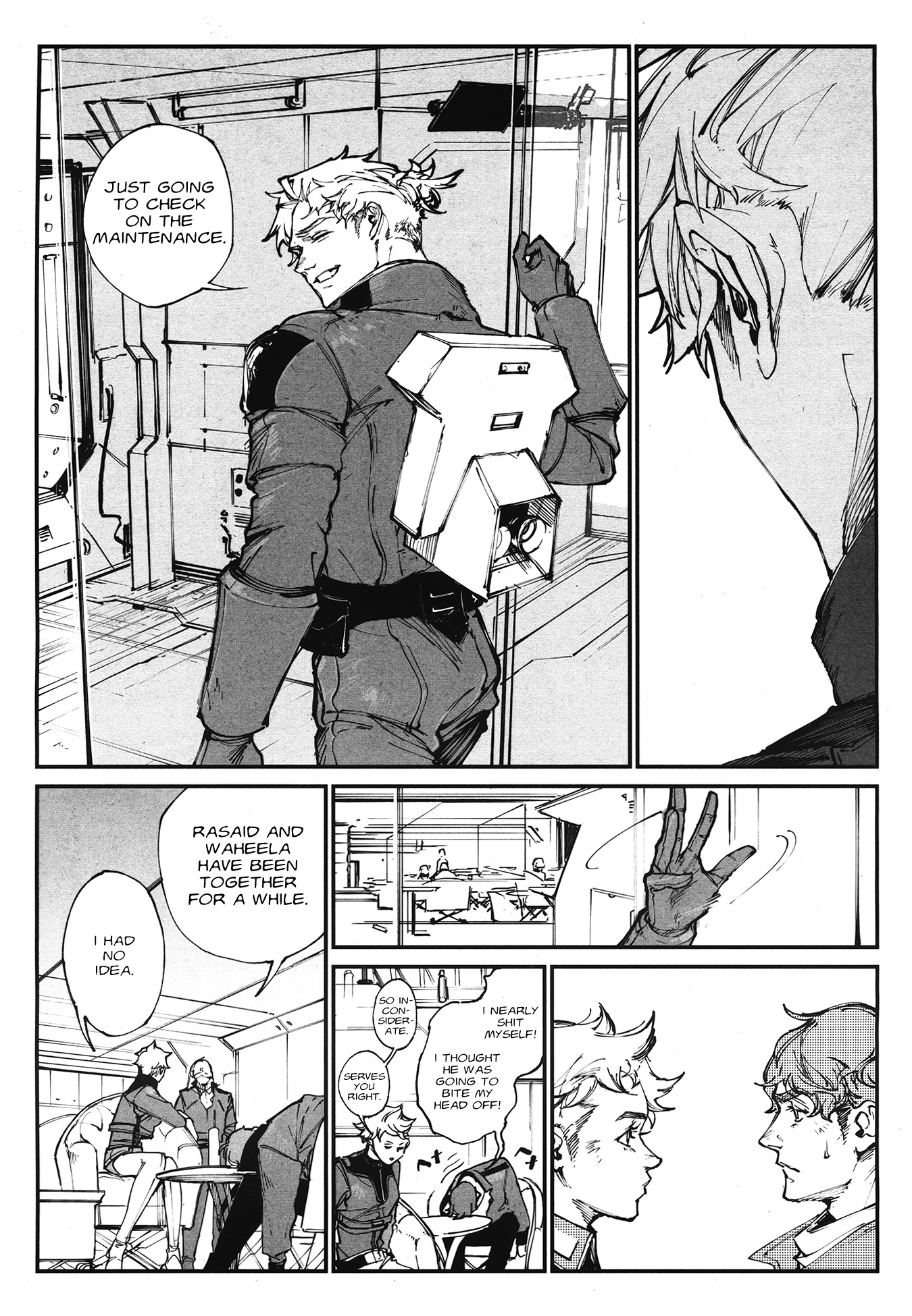 Mobile Suit Gundam Wearwolf - Chapter 1: Case-01 [The First Victim] (Part 1)