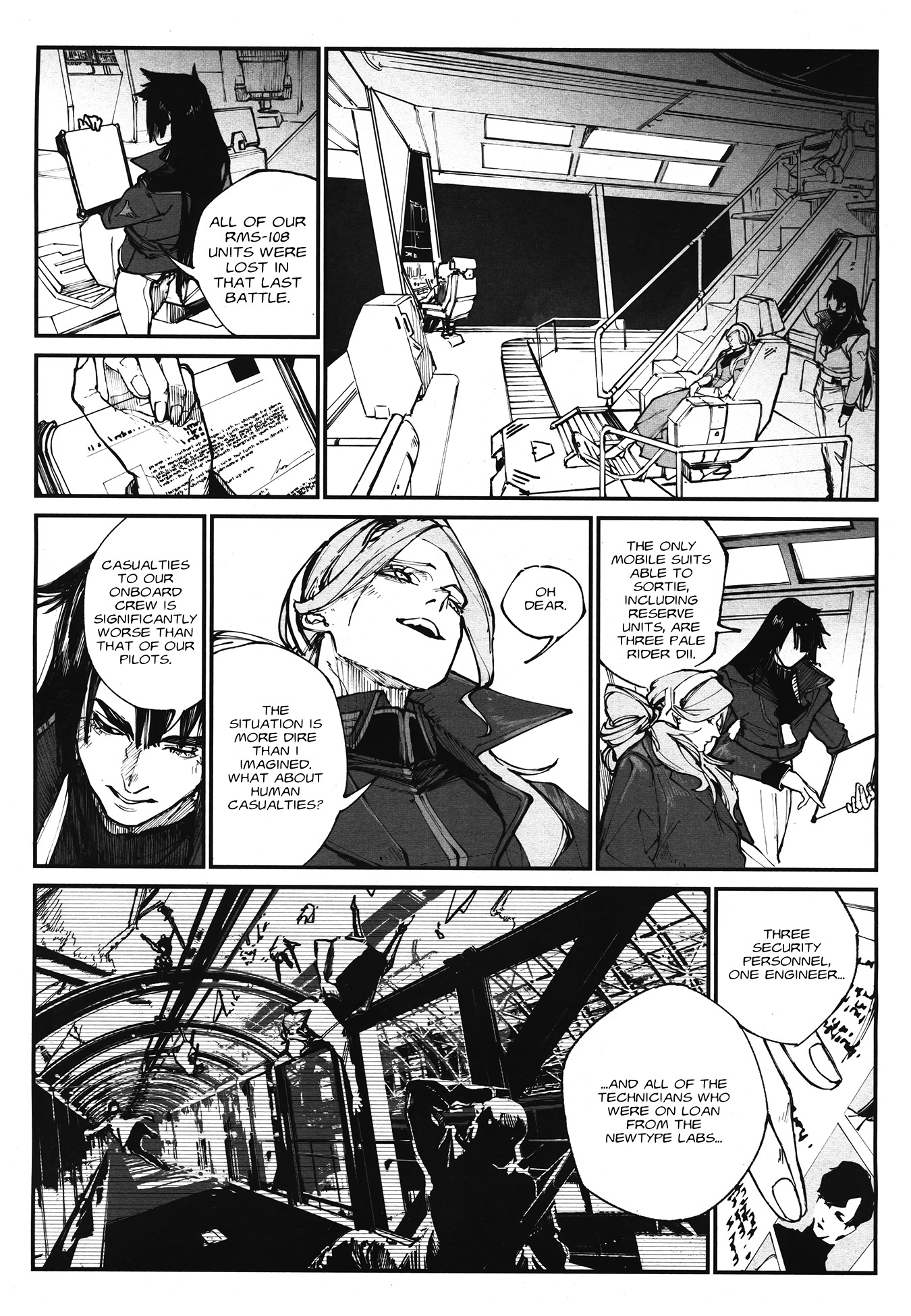 Mobile Suit Gundam Wearwolf - Chapter 1: Case-01 [The First Victim] (Part 1)