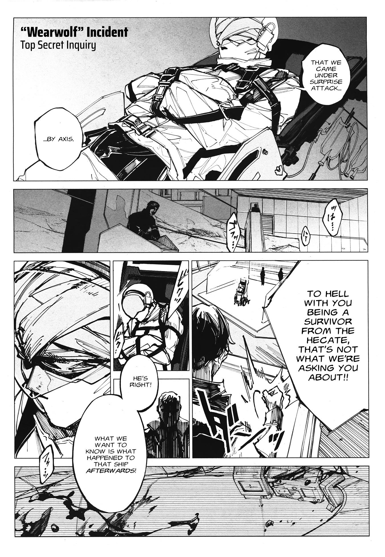 Mobile Suit Gundam Wearwolf - Chapter 1: Case-01 [The First Victim] (Part 1)