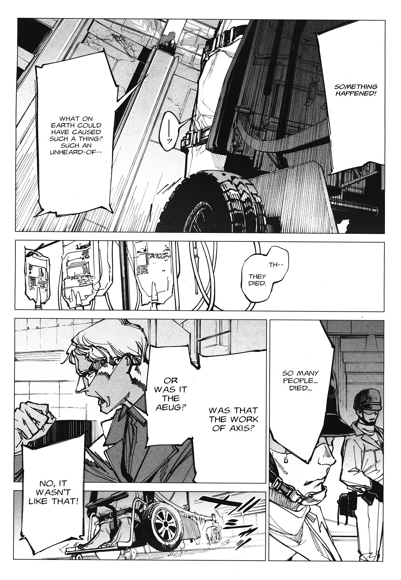 Mobile Suit Gundam Wearwolf - Chapter 1: Case-01 [The First Victim] (Part 1)