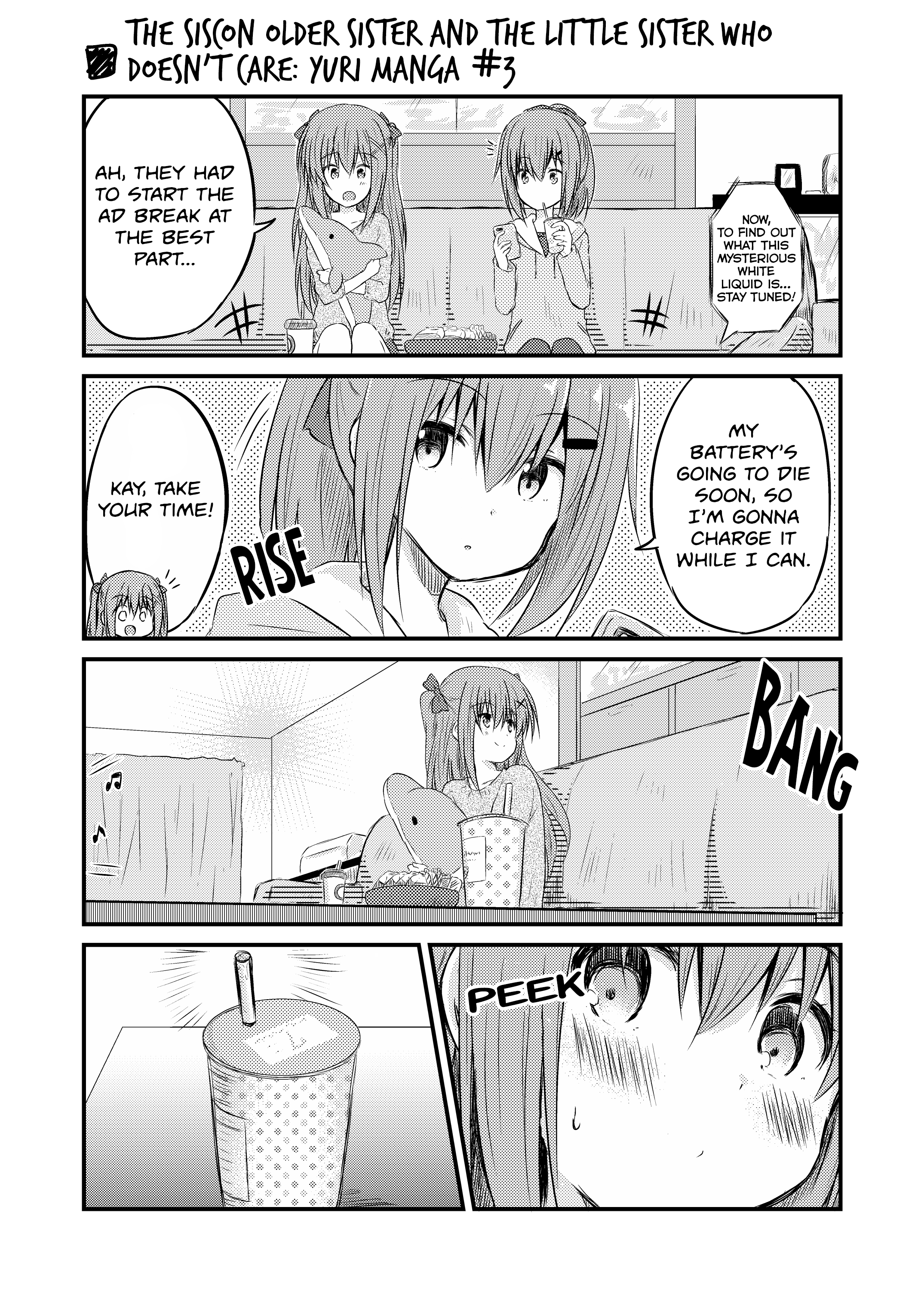 Siscon Onee-Chan To Ki Ni Shinai Imouto No Shimai Yuri Manga Okiba (Webcomic) - Chapter 3