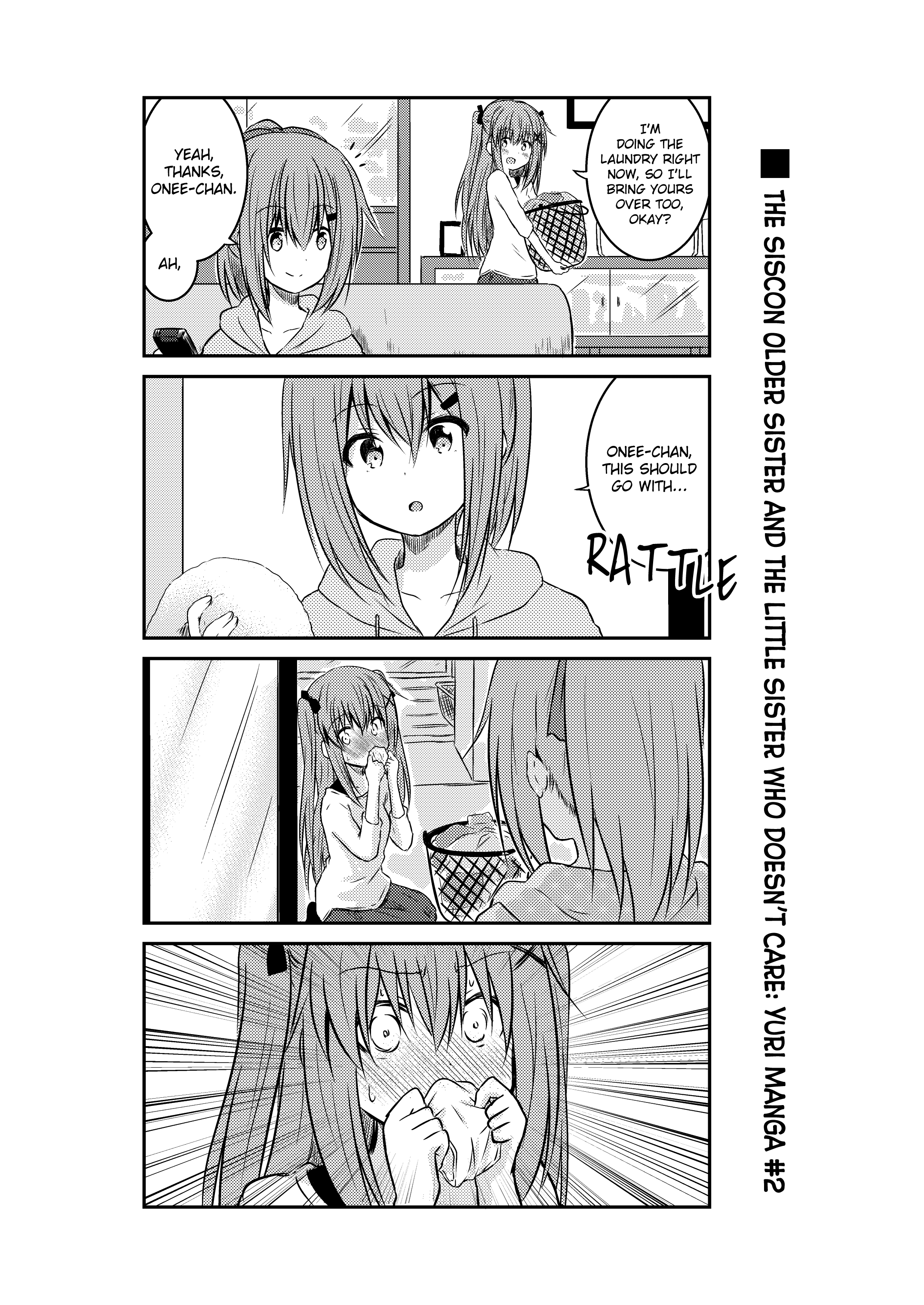 Siscon Onee-Chan To Ki Ni Shinai Imouto No Shimai Yuri Manga Okiba (Webcomic) - Chapter 2