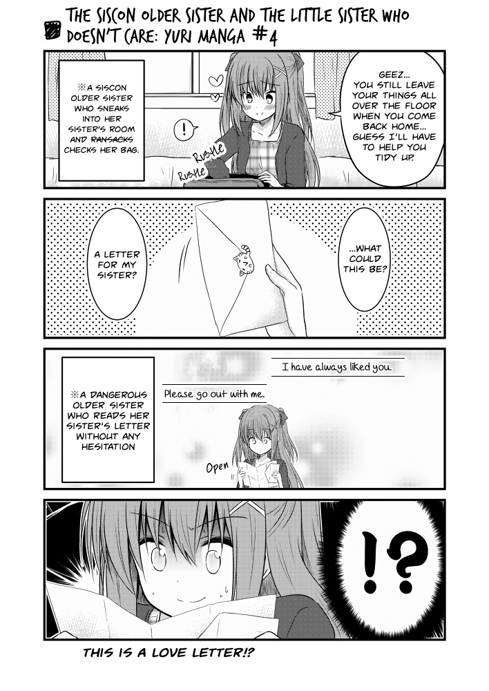 Siscon Onee-Chan To Ki Ni Shinai Imouto No Shimai Yuri Manga Okiba (Webcomic) - Chapter 4