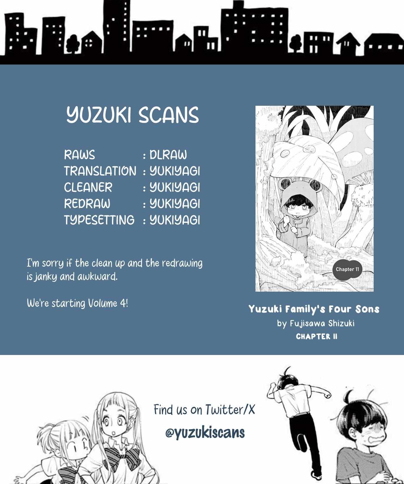 Yuzuki-San Chi No Yon Kyoudai - Chapter 11