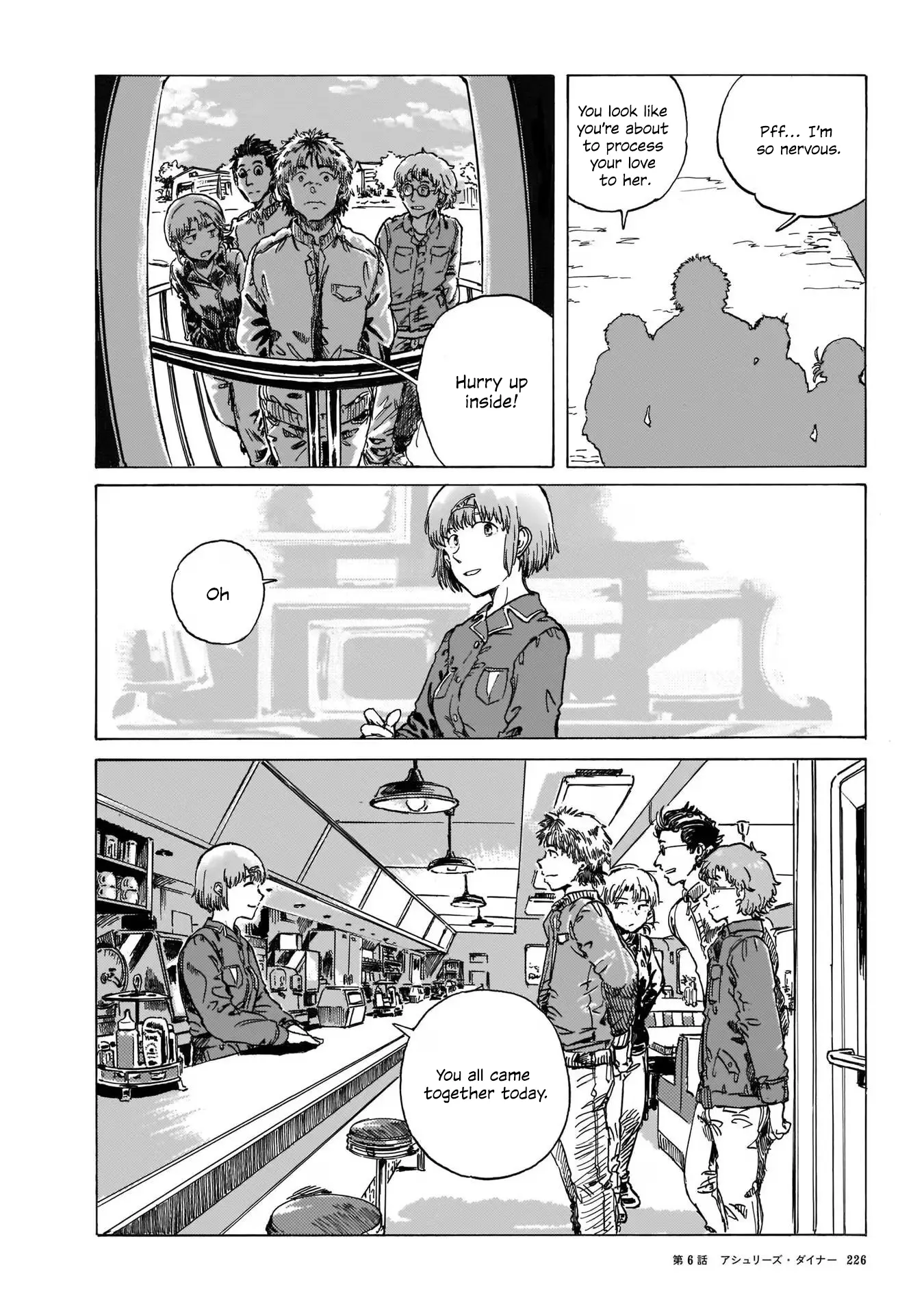 Onban Kikou - Vol.1 Chapter 6: Ashlee's Diner