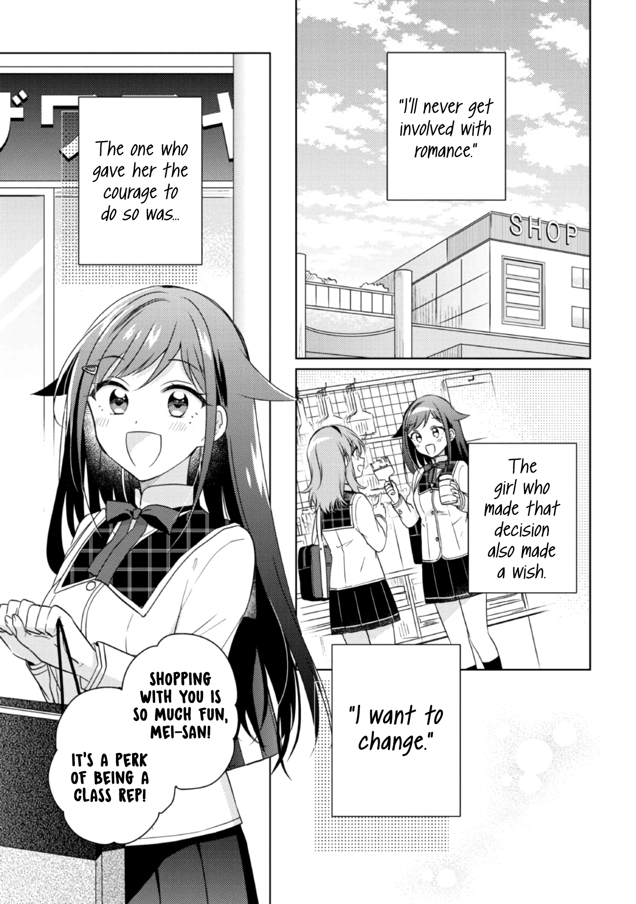 Moshi, Koi Ga Mieta Nara - Vol.3 Chapter 14.1