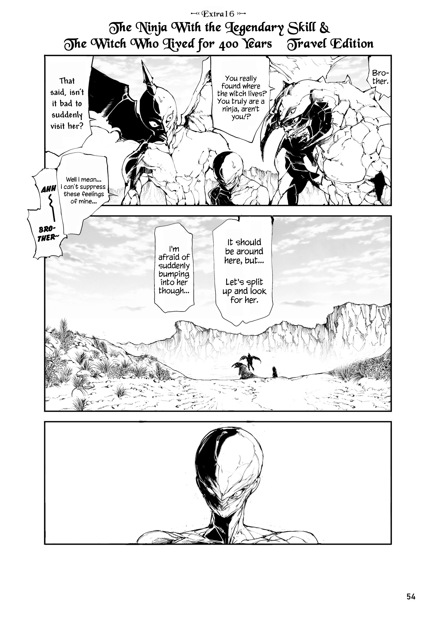 Handyman Saitou In Another World - Chapter 33.5: The Ninja With The Legendary Skill &Amp; The Witch Who Lived For 400 Years Travel Edition