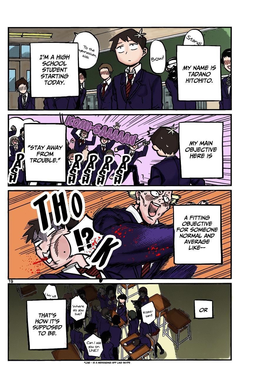 Komi-San Wa Komyushou Desu. (Fan-Colored) - Vol.1 Chapter 4