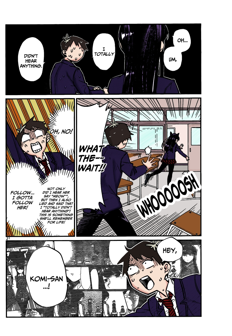 Komi-San Wa Komyushou Desu. (Fan-Colored) - Vol.1 Chapter 4