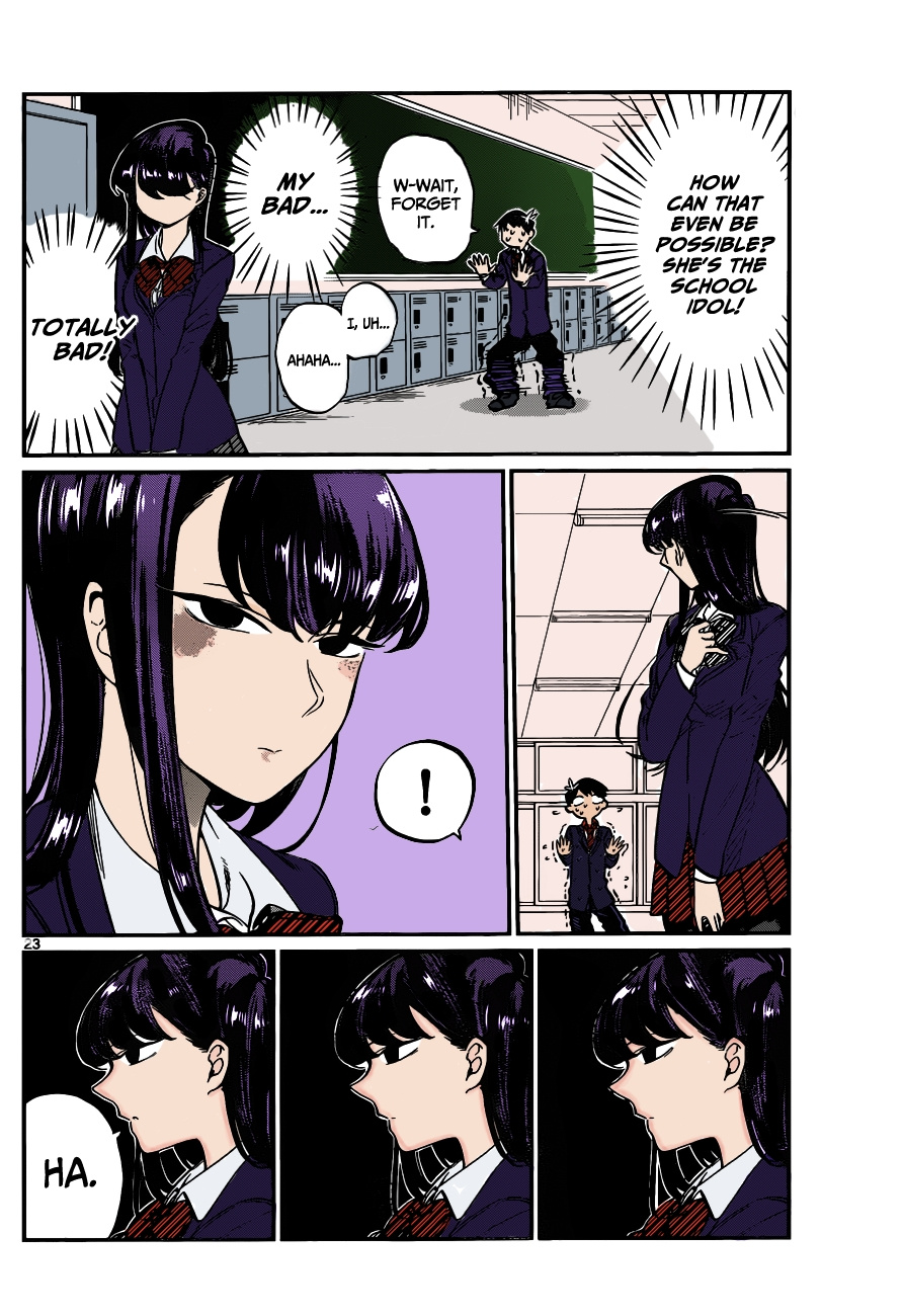 Komi-San Wa Komyushou Desu. (Fan-Colored) - Vol.1 Chapter 4