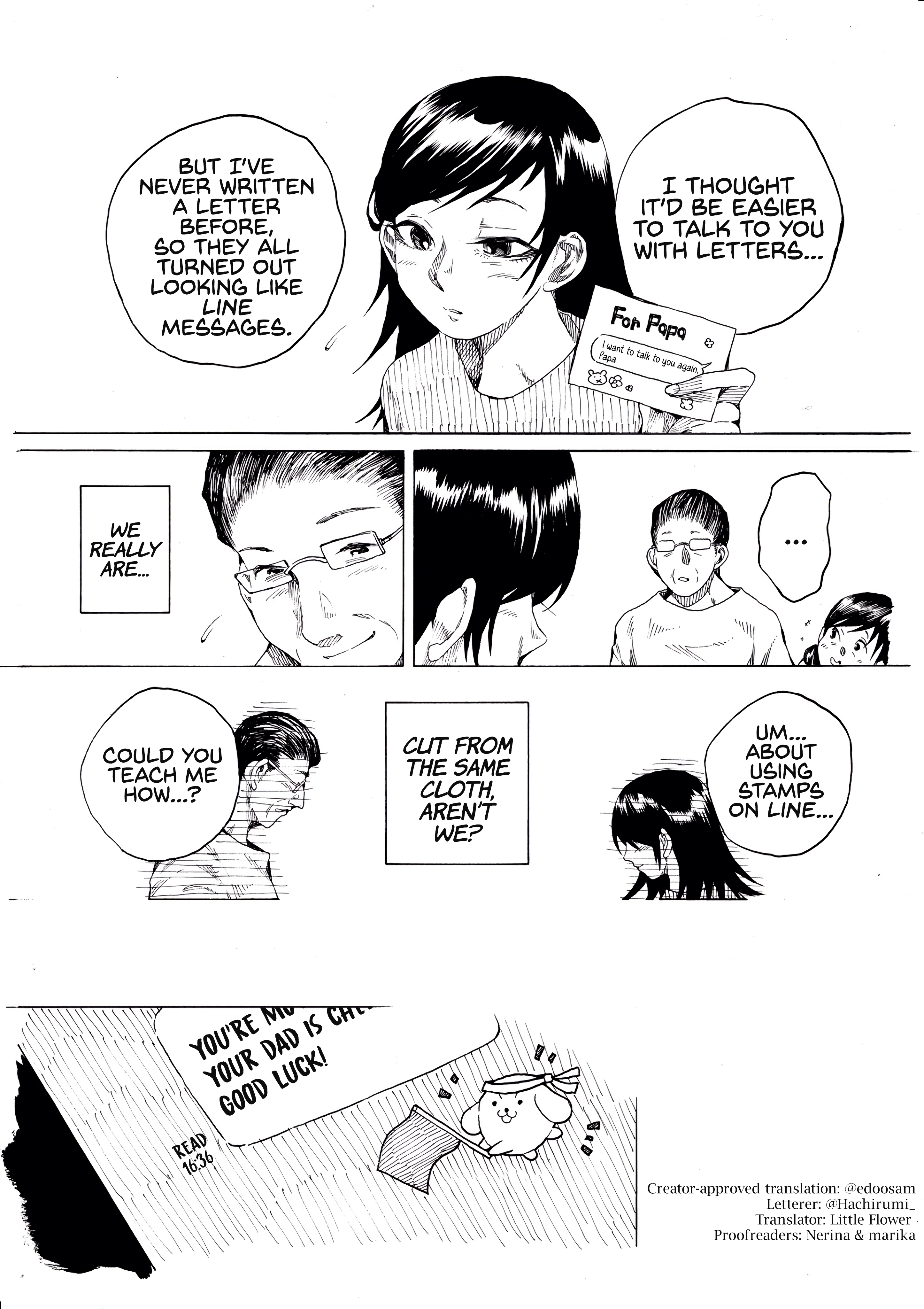 Edogawa Osamu's Anthology - Chapter 39: The Message From Papa