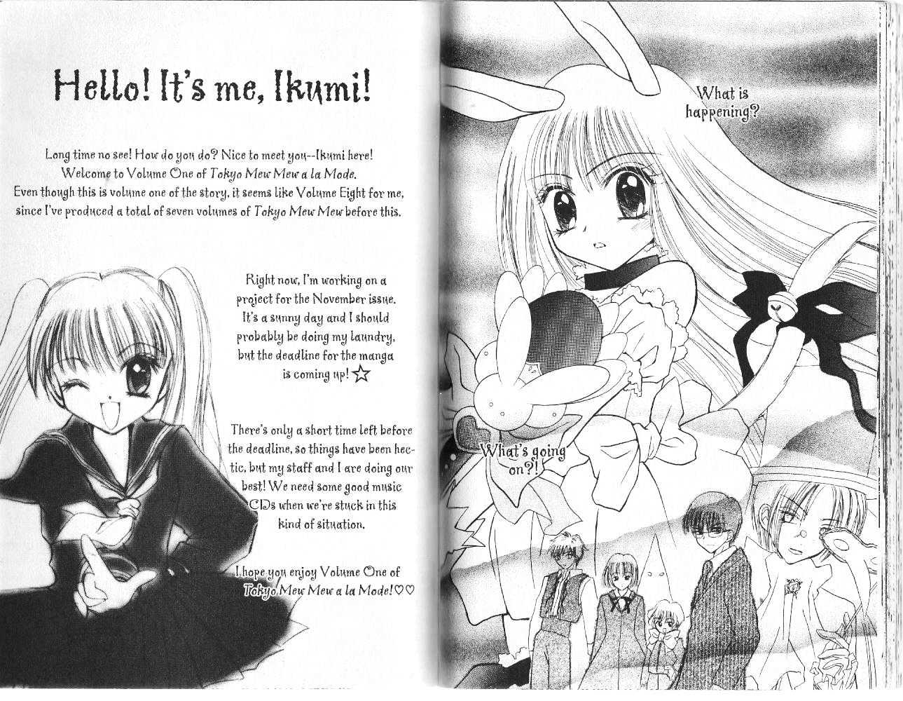 Tokyo Mew Mew A La Mode - Vol.1 Chapter 0