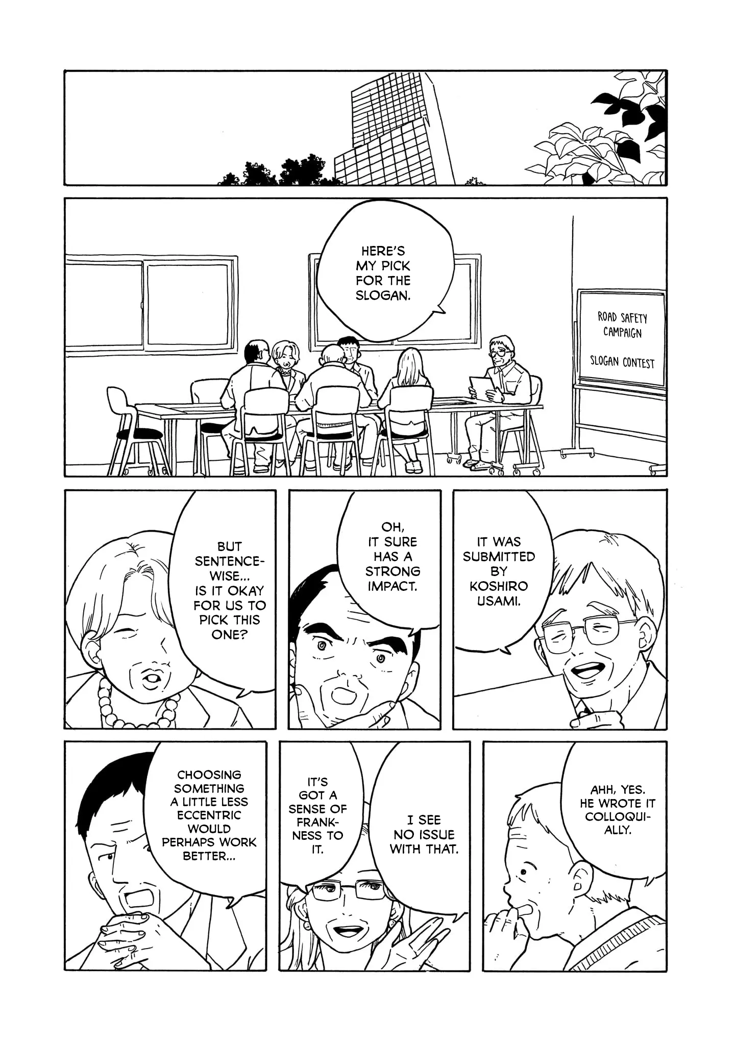 Korogaru Kyoudai - Chapter 35.5: Road Safety Campaign Slogan