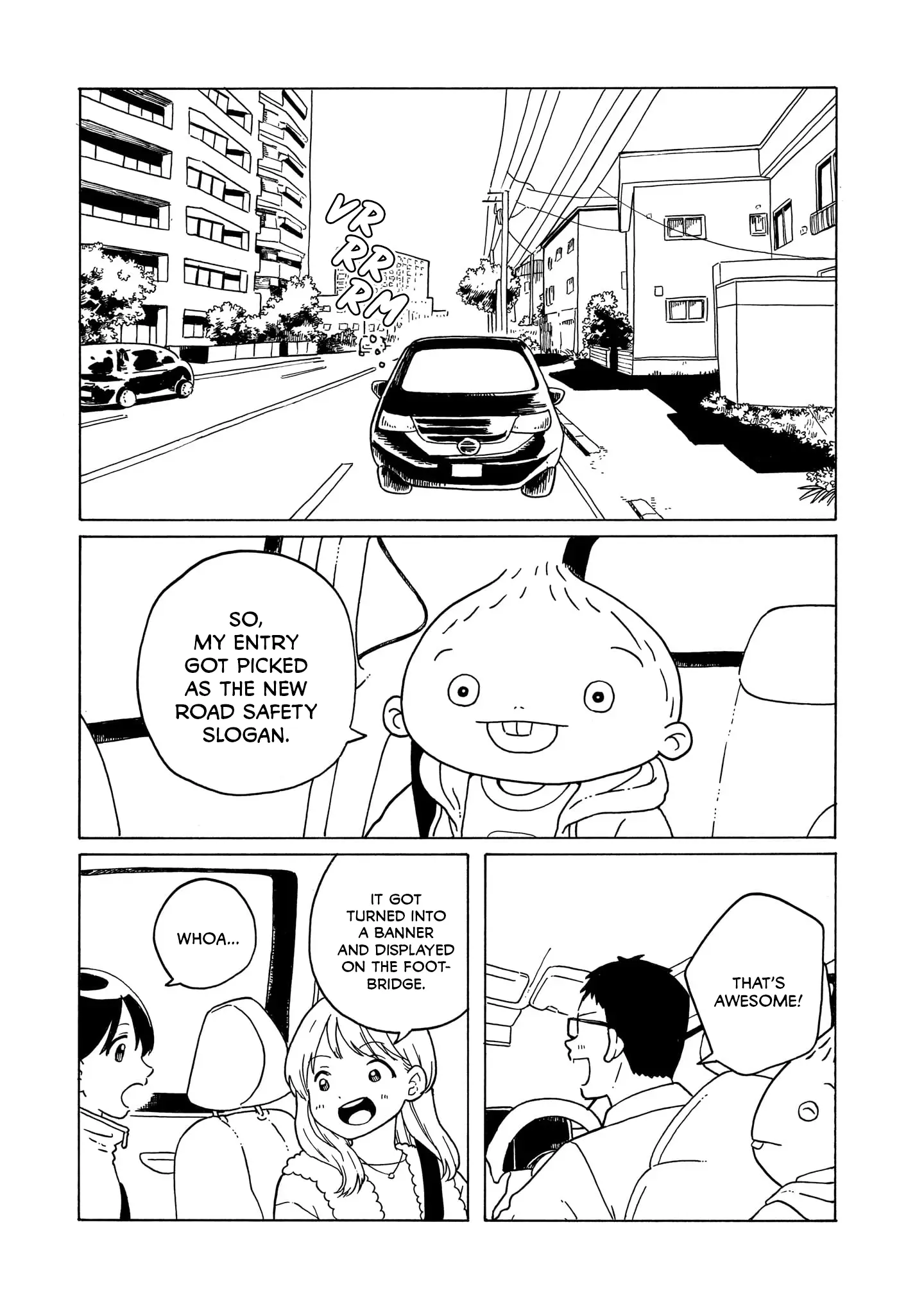 Korogaru Kyoudai - Chapter 35.5: Road Safety Campaign Slogan