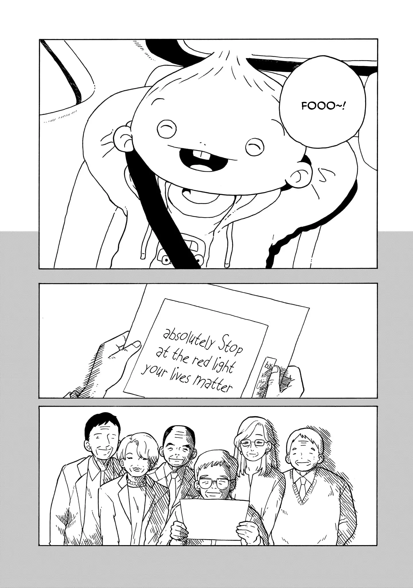 Korogaru Kyoudai - Chapter 35.5: Road Safety Campaign Slogan