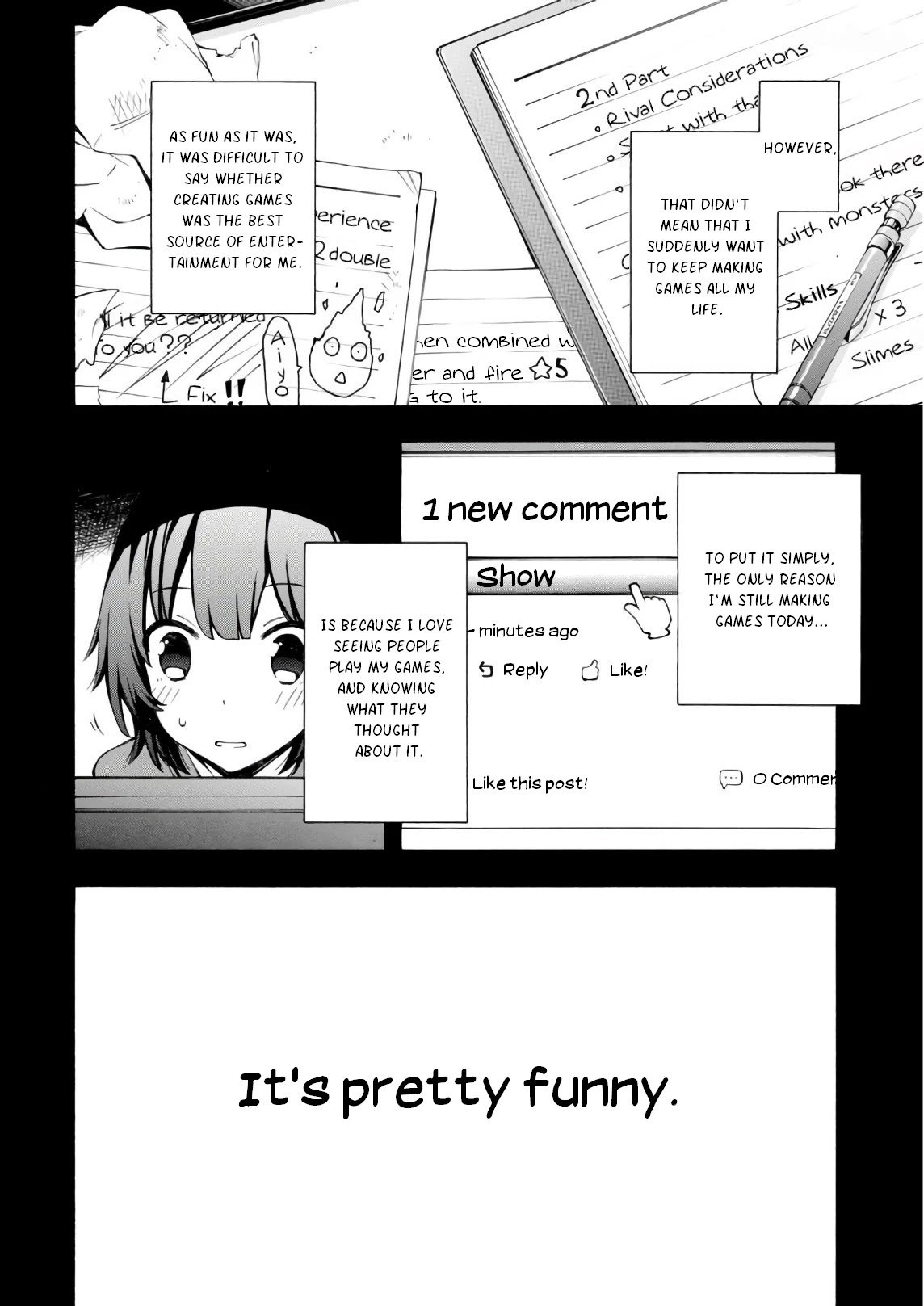 Gamers! - Chapter 21: Chiaki Hoshinomori And Account Hack (1)