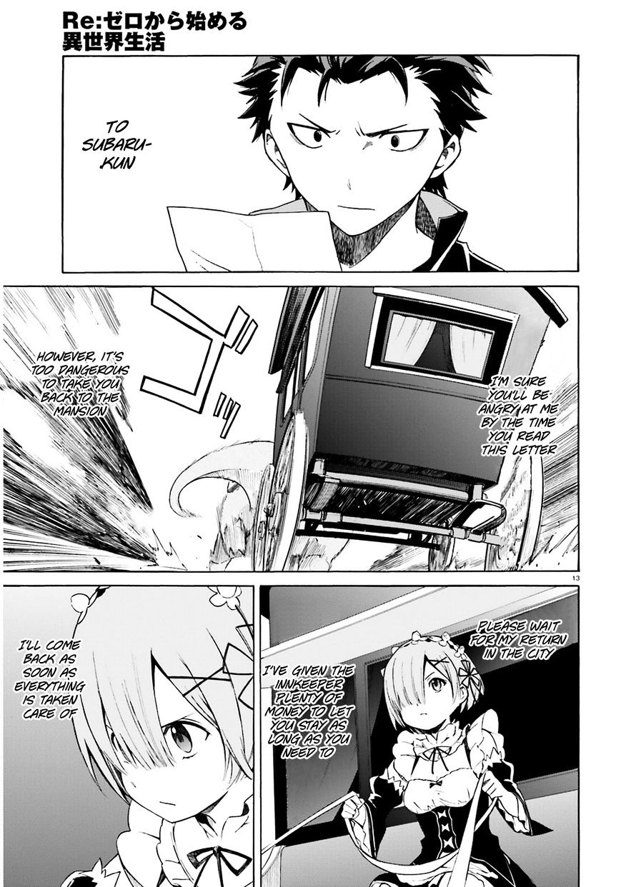 Re:zero Kara Hajimeru Isekai Seikatsu - Daisanshou - Truth Of Zero - Chapter 12 : A Disease Known As Despair