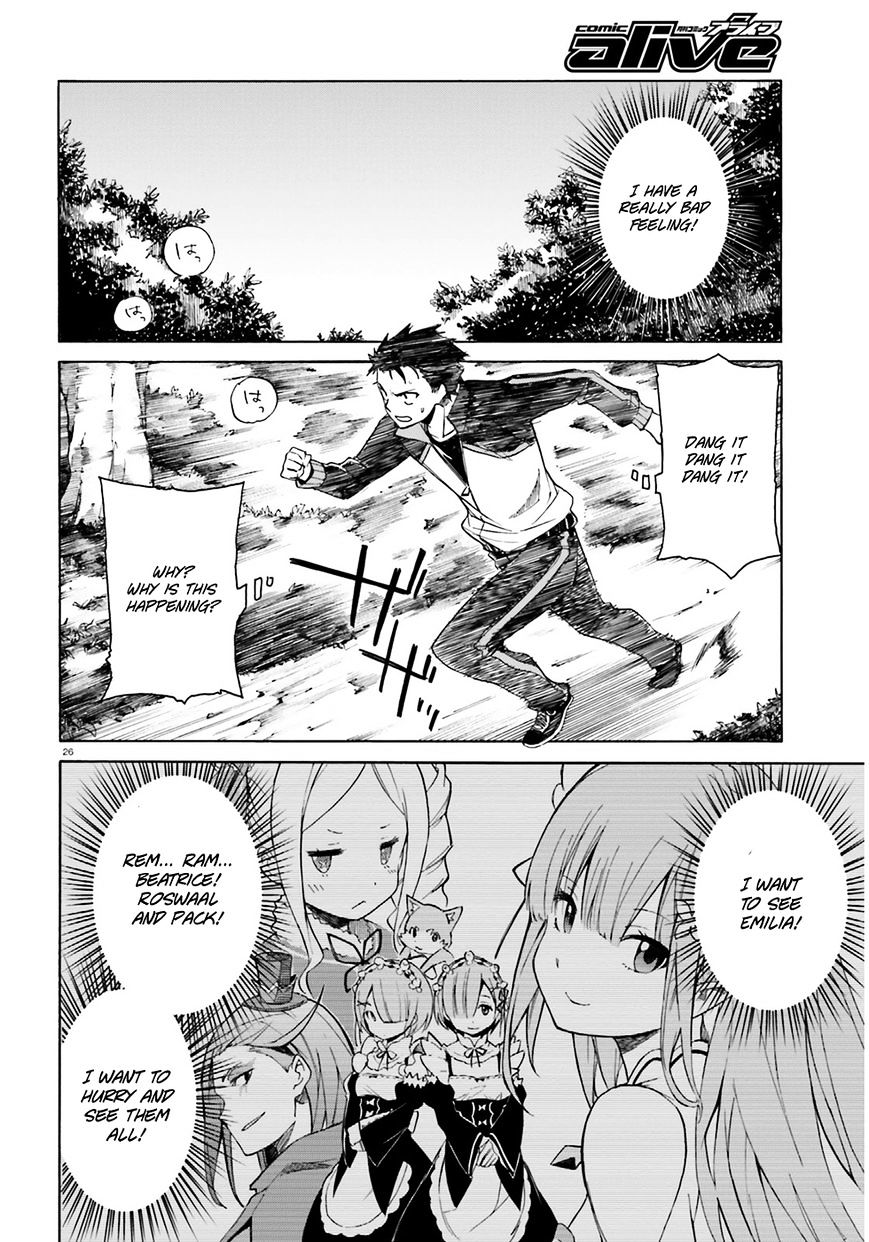 Re:zero Kara Hajimeru Isekai Seikatsu - Daisanshou - Truth Of Zero - Chapter 12 : A Disease Known As Despair