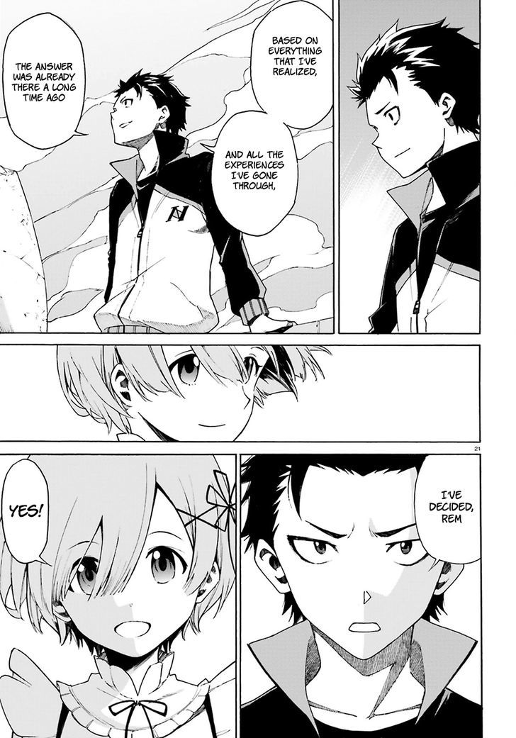 Re:zero Kara Hajimeru Isekai Seikatsu - Daisanshou - Truth Of Zero - Chapter 21