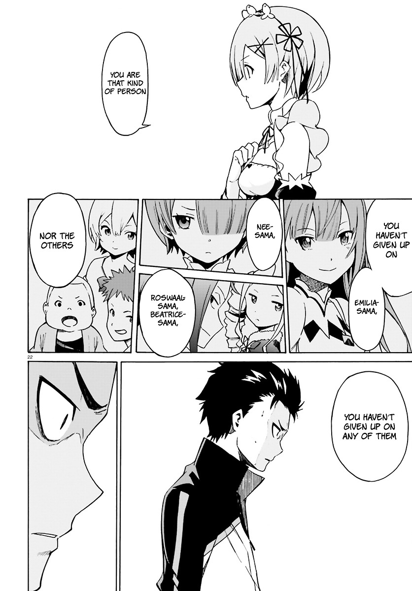 Re:zero Kara Hajimeru Isekai Seikatsu - Daisanshou - Truth Of Zero - Chapter 22