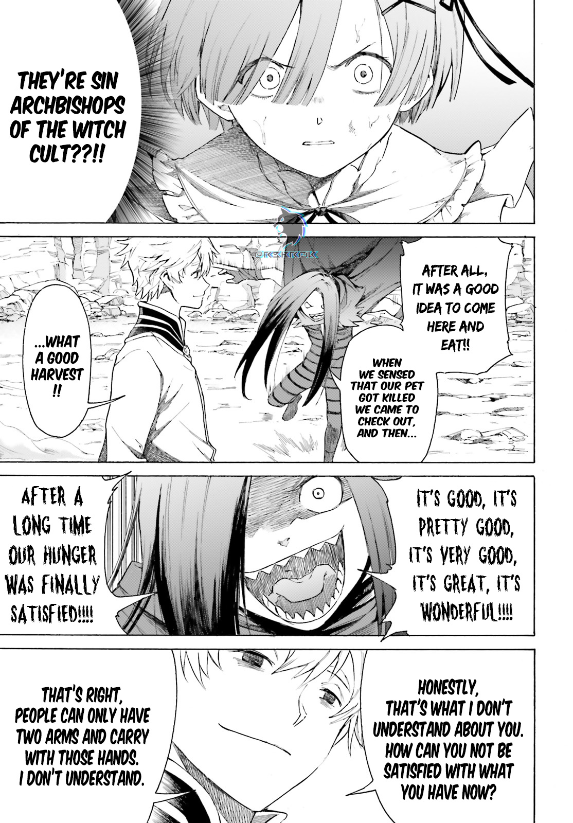 Re:zero Kara Hajimeru Isekai Seikatsu - Daisanshou - Truth Of Zero - Vol.11 Chapter 52: Let's Eat