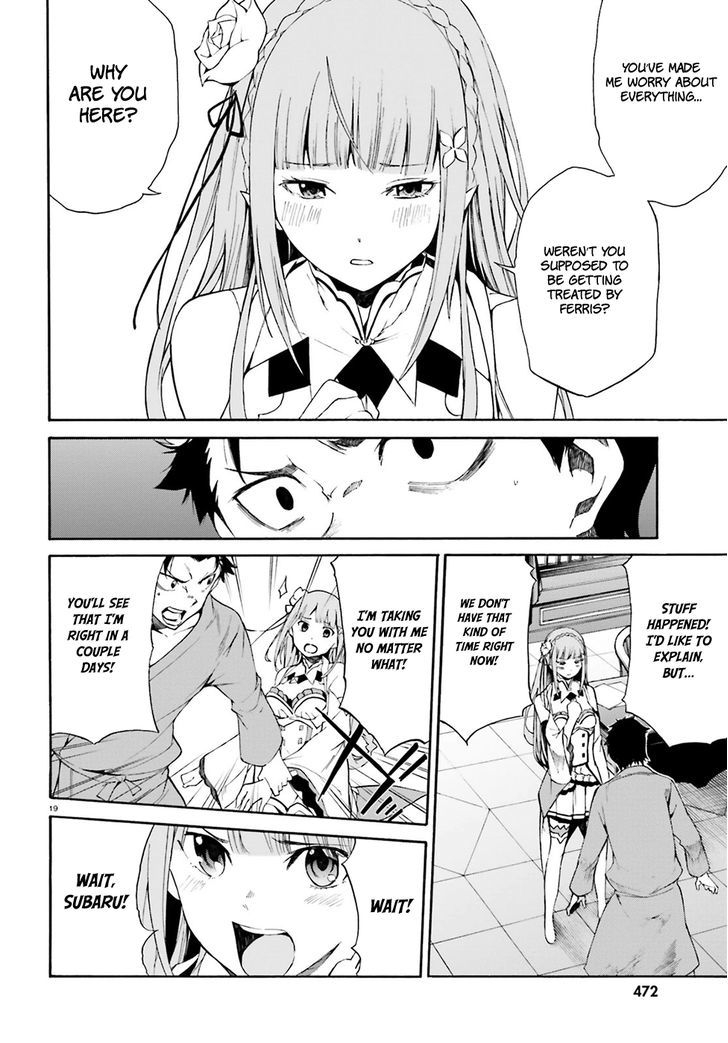 Re:zero Kara Hajimeru Isekai Seikatsu - Daisanshou - Truth Of Zero - Chapter 19