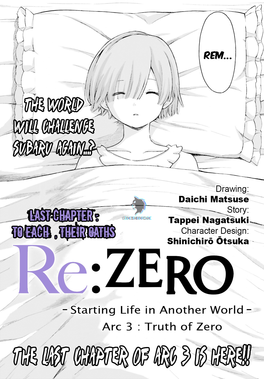 Re:zero Kara Hajimeru Isekai Seikatsu - Daisanshou - Truth Of Zero - Vol.11 Chapter 53: To Each, Their Oaths