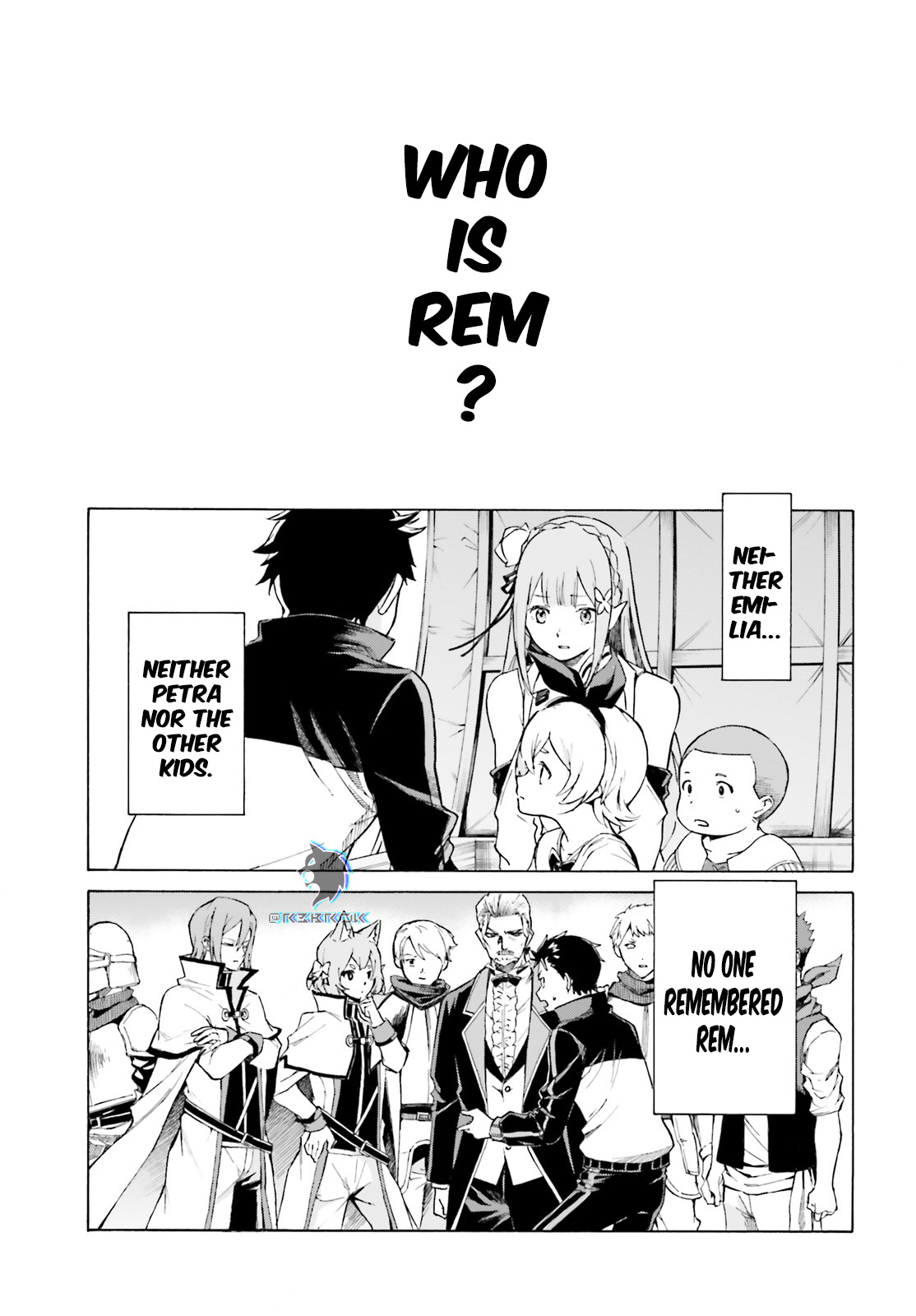 Re:zero Kara Hajimeru Isekai Seikatsu - Daisanshou - Truth Of Zero - Vol.11 Chapter 53: To Each, Their Oaths