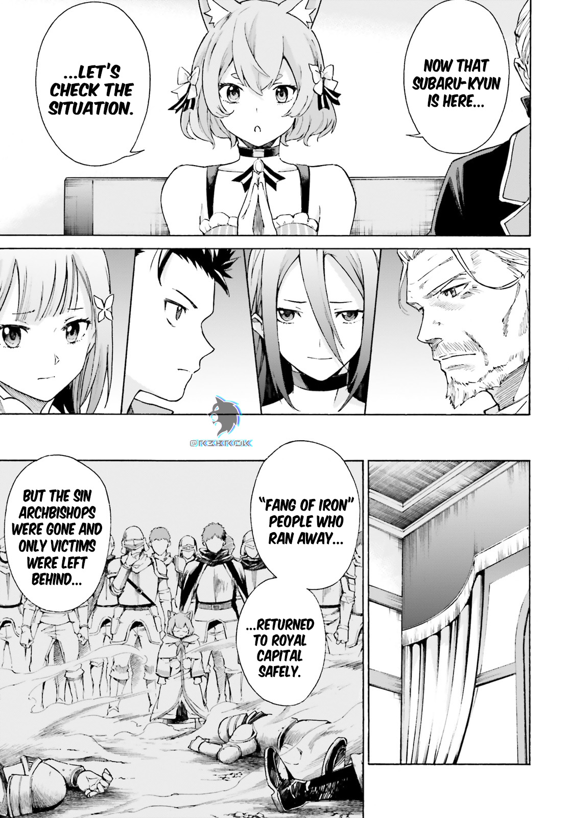 Re:zero Kara Hajimeru Isekai Seikatsu - Daisanshou - Truth Of Zero - Vol.11 Chapter 53: To Each, Their Oaths