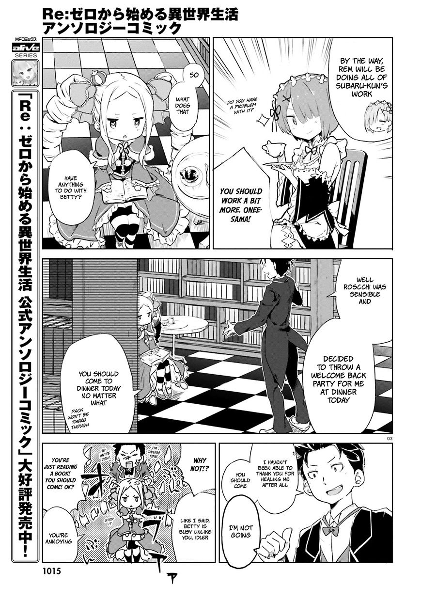 Re:zero Kara Hajimeru Isekai Seikatsu - Daisanshou - Truth Of Zero - Chapter 14.5