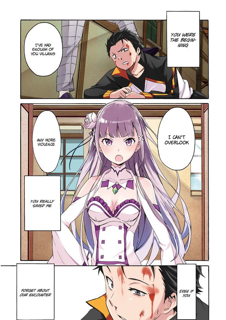 Re:zero Kara Hajimeru Isekai Seikatsu - Daisanshou - Truth Of Zero - Chapter 1