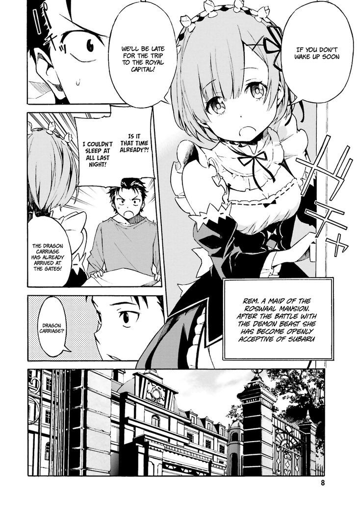 Re:zero Kara Hajimeru Isekai Seikatsu - Daisanshou - Truth Of Zero - Chapter 1