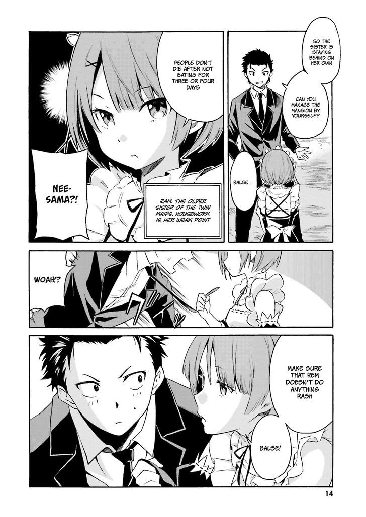 Re:zero Kara Hajimeru Isekai Seikatsu - Daisanshou - Truth Of Zero - Chapter 1