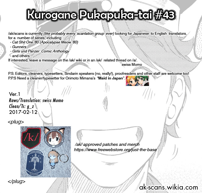 Kurogane Pukapuka Tai - Chapter 43 : The S-E-C-R-E-T Of The Gourmet Submarine