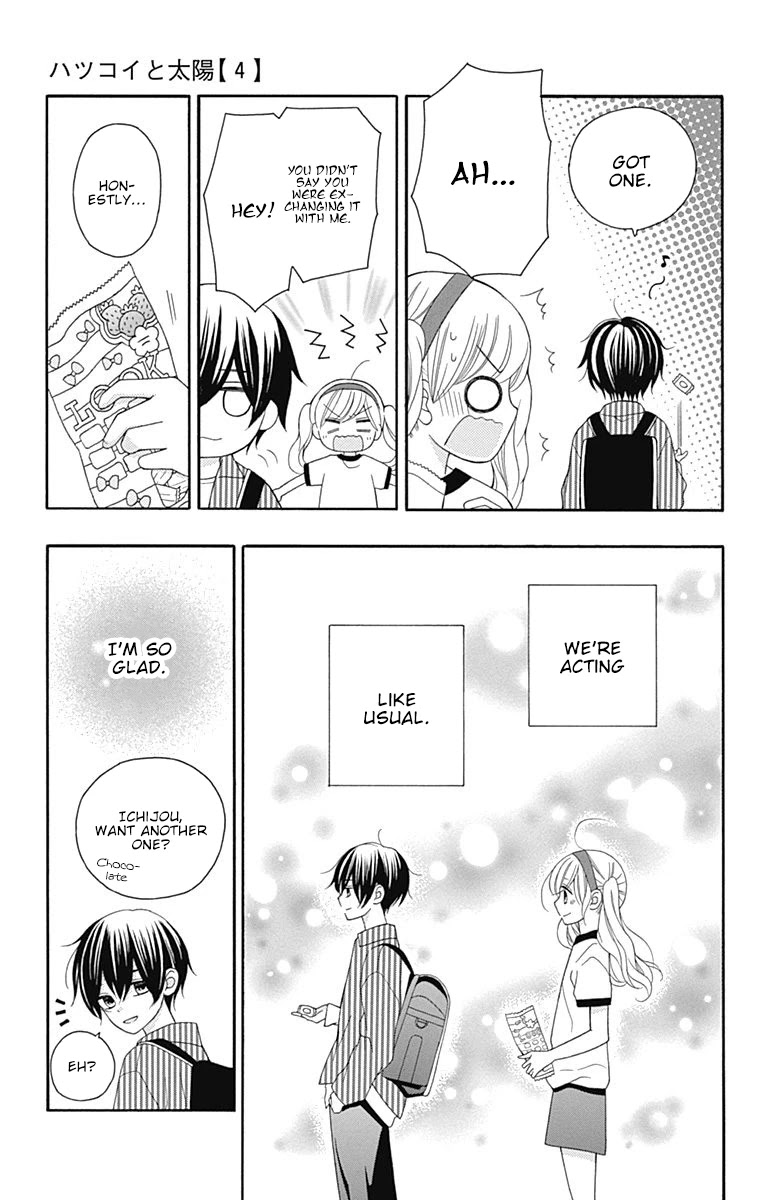 Hatsukoi To Taiyou - Chapter 15: Story 15