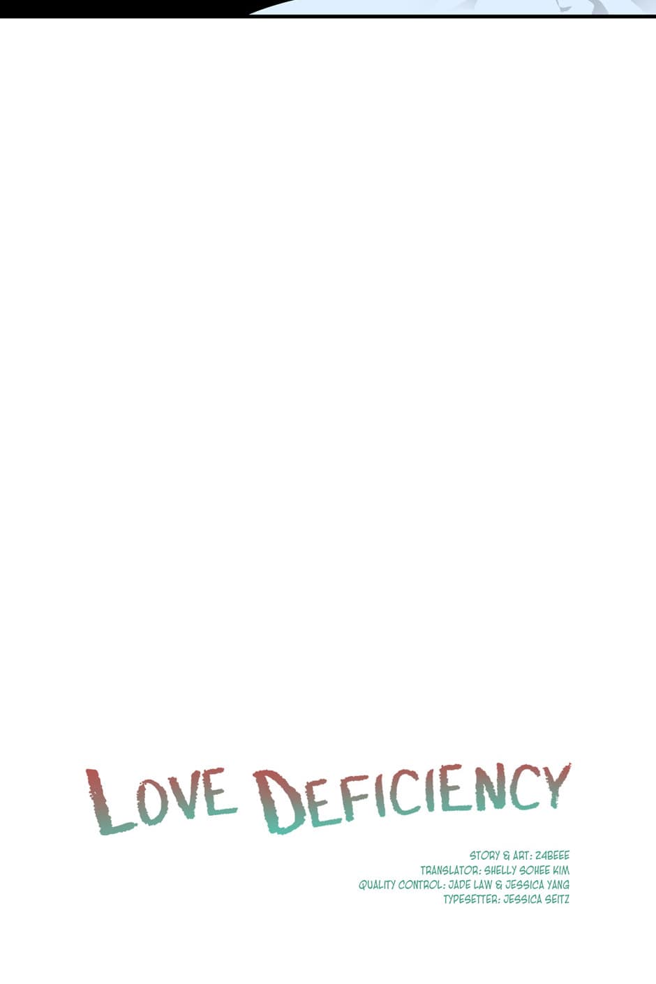 Love Deficiency - Chapter 39