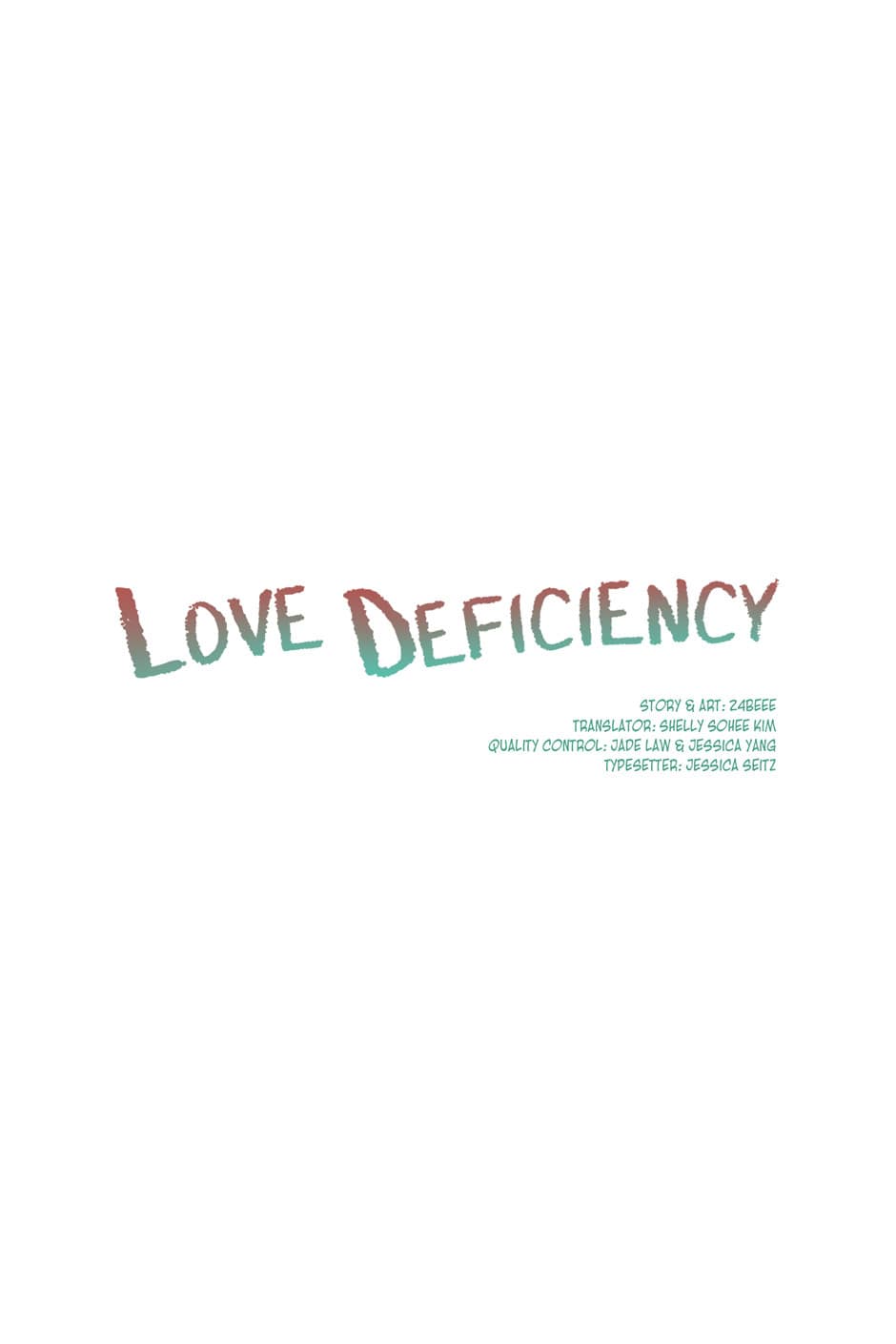 Love Deficiency - Chapter 35