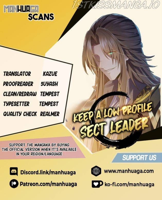 Keep A Low Profile, Sect Leader - Chapter 35